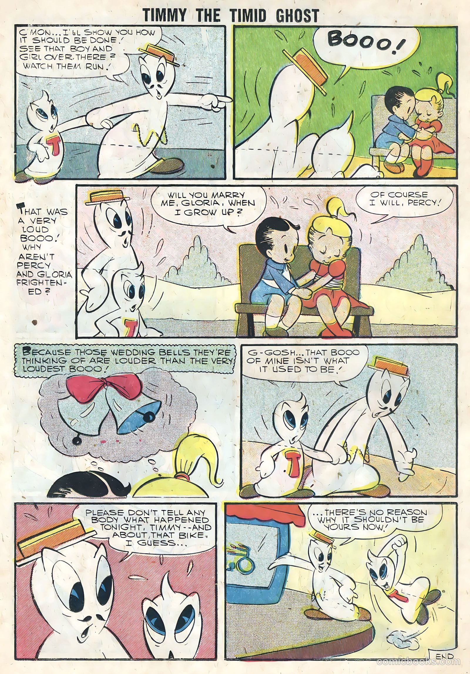 Timmy the Timid Ghost #6 (1957) — page 22 of 36