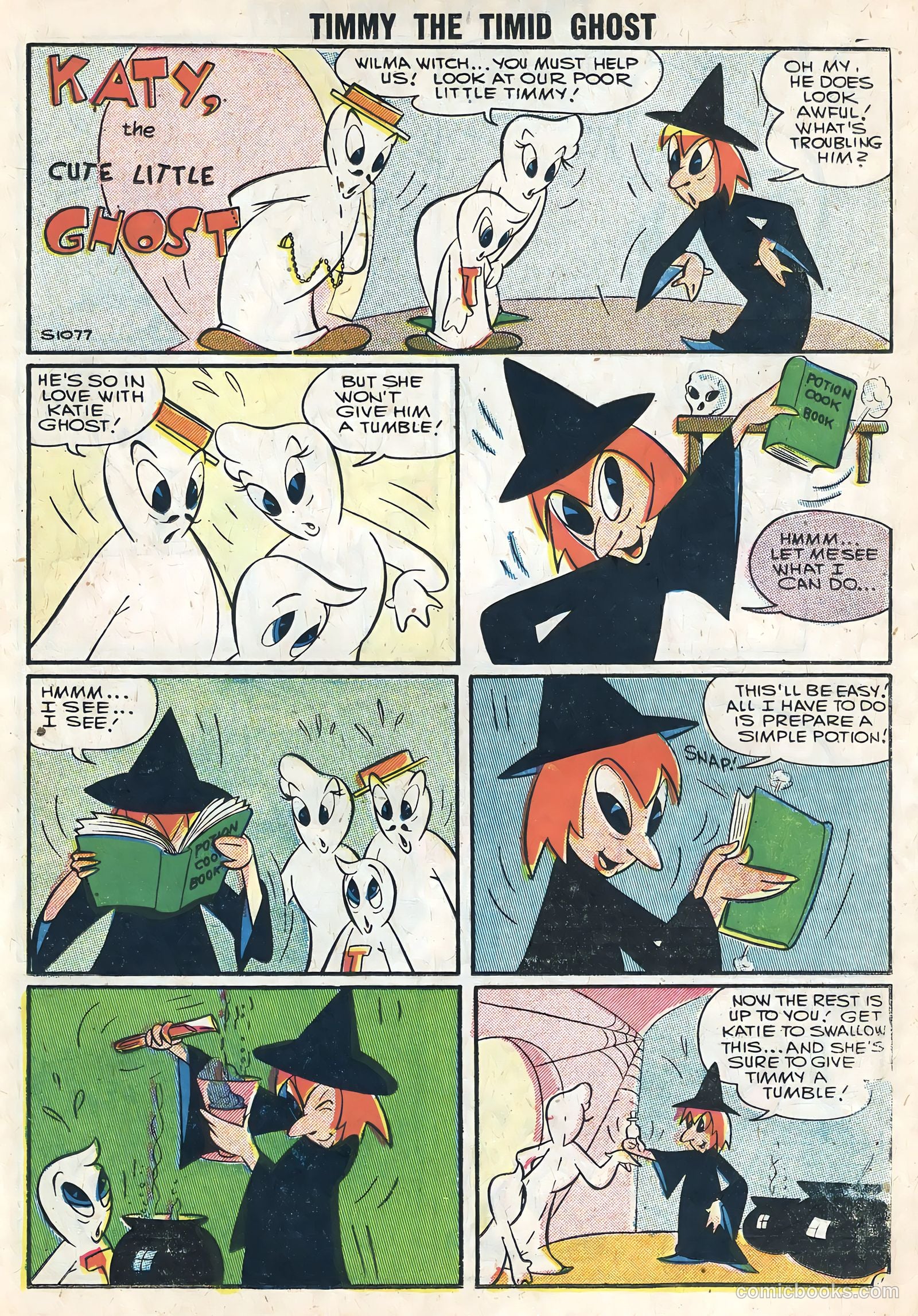 Timmy the Timid Ghost #6 (1957) — page 23 of 36
