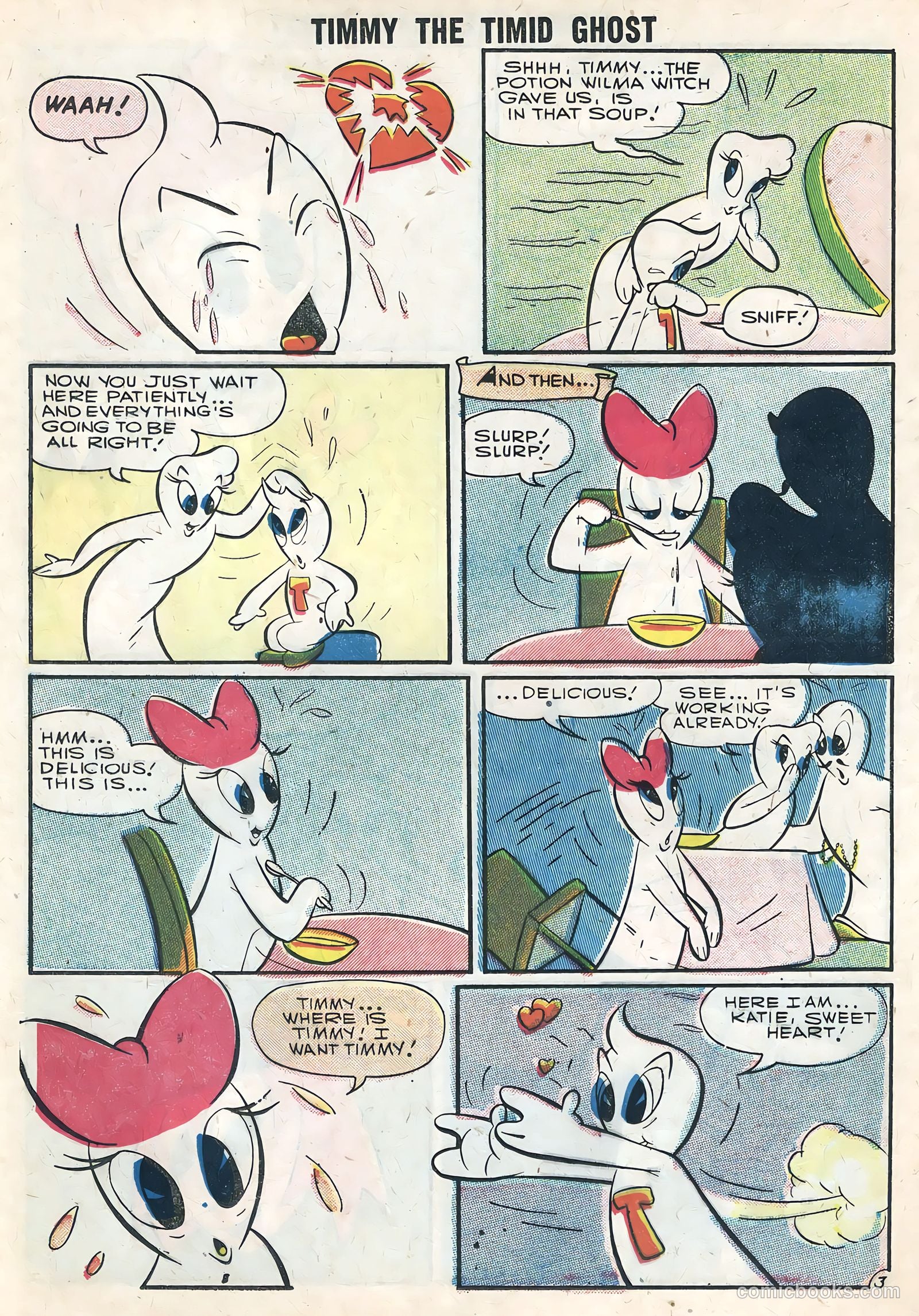 Timmy the Timid Ghost #6 (1957) — page 25 of 36