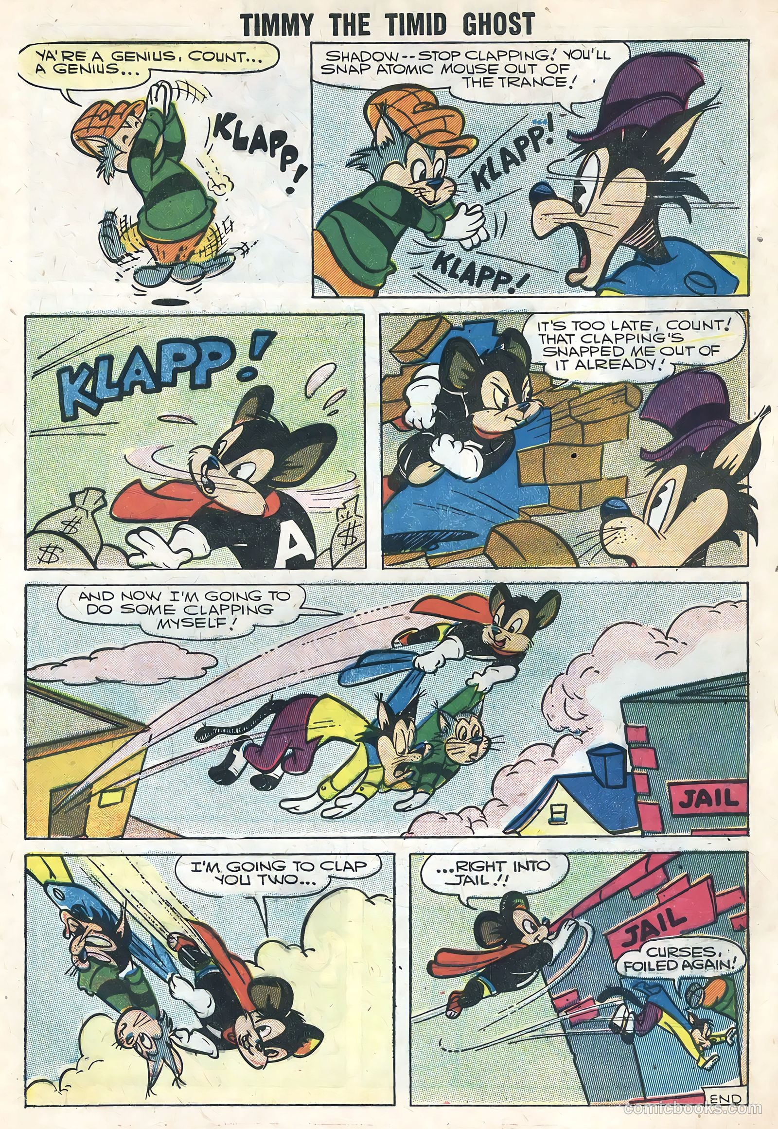 Timmy the Timid Ghost #6 (1957) — page 32 of 36