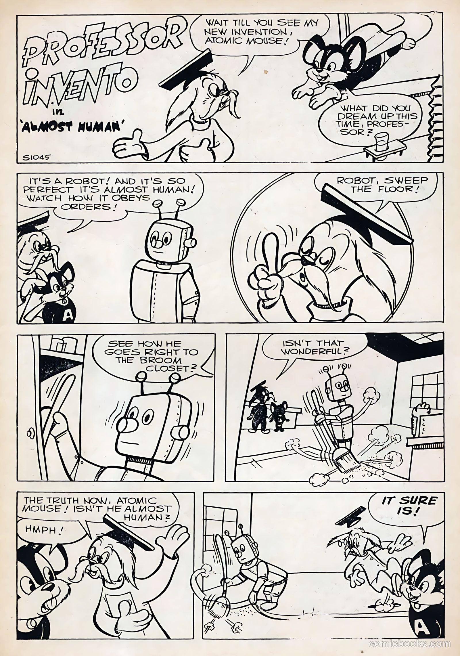 Timmy the Timid Ghost #6 (1957) — page 35 of 36