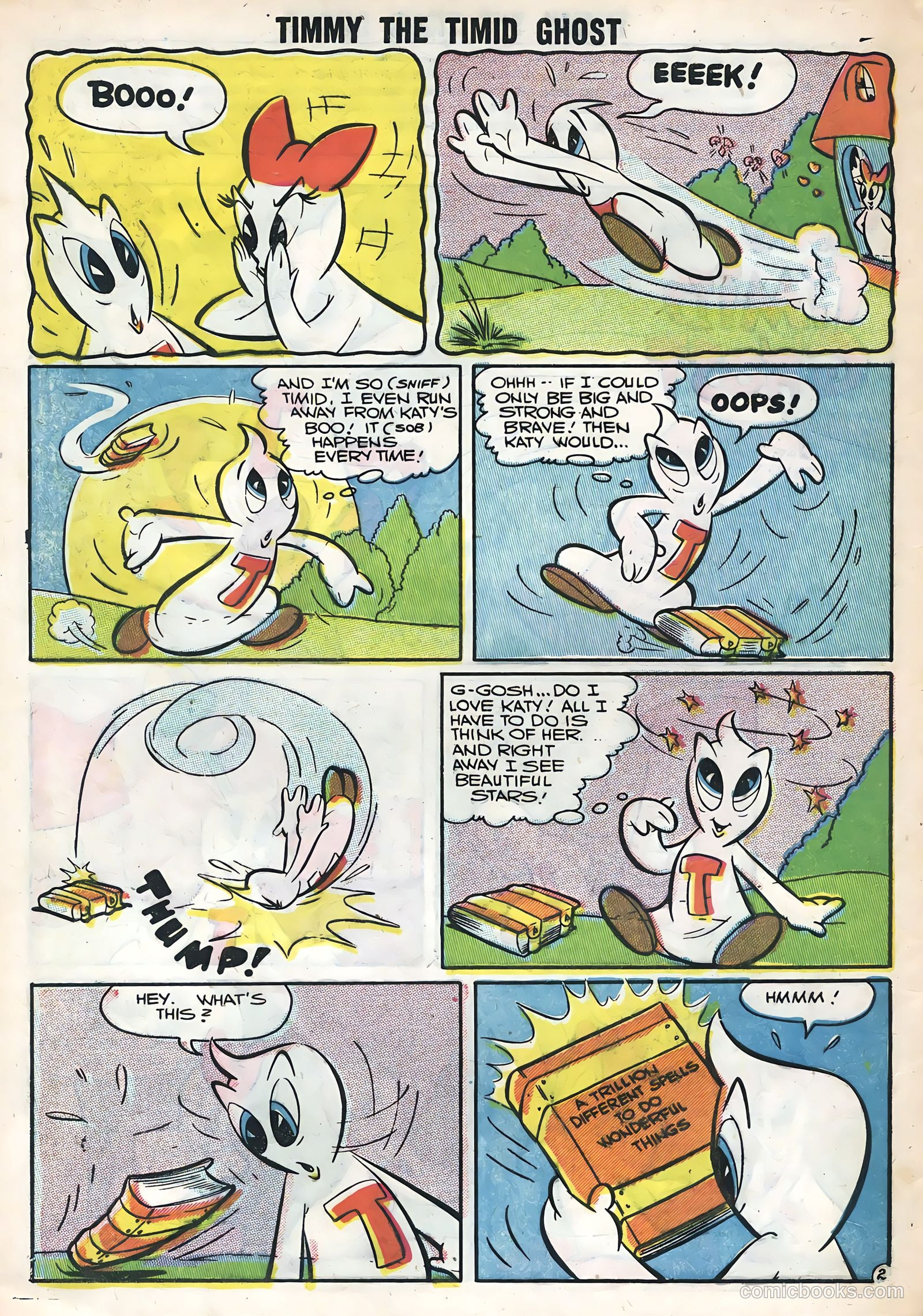 Timmy the Timid Ghost #7 (1957) — page 4 of 36