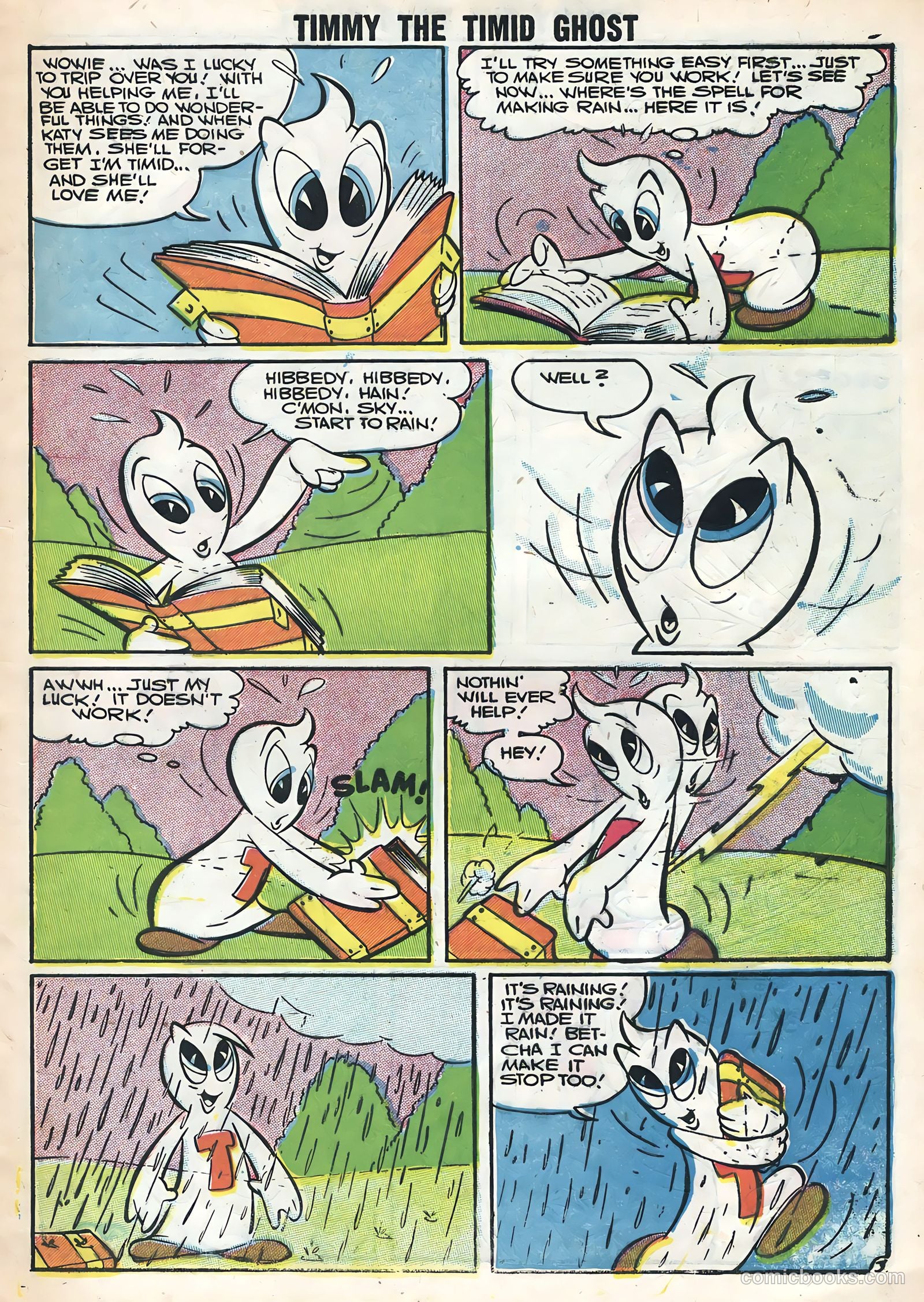 Timmy the Timid Ghost #7 (1957) — page 5 of 36