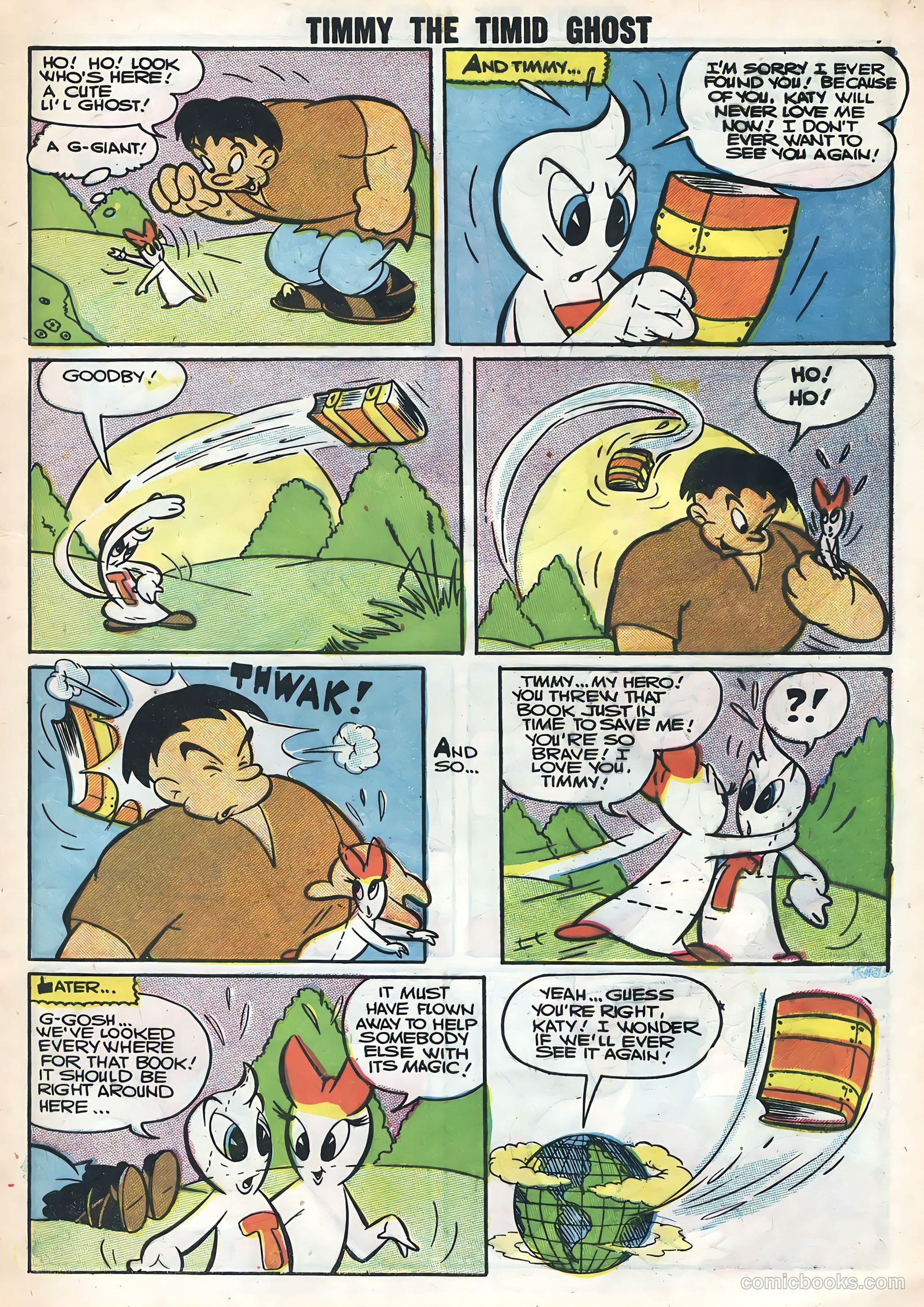 Timmy the Timid Ghost #7 (1957) — page 9 of 36