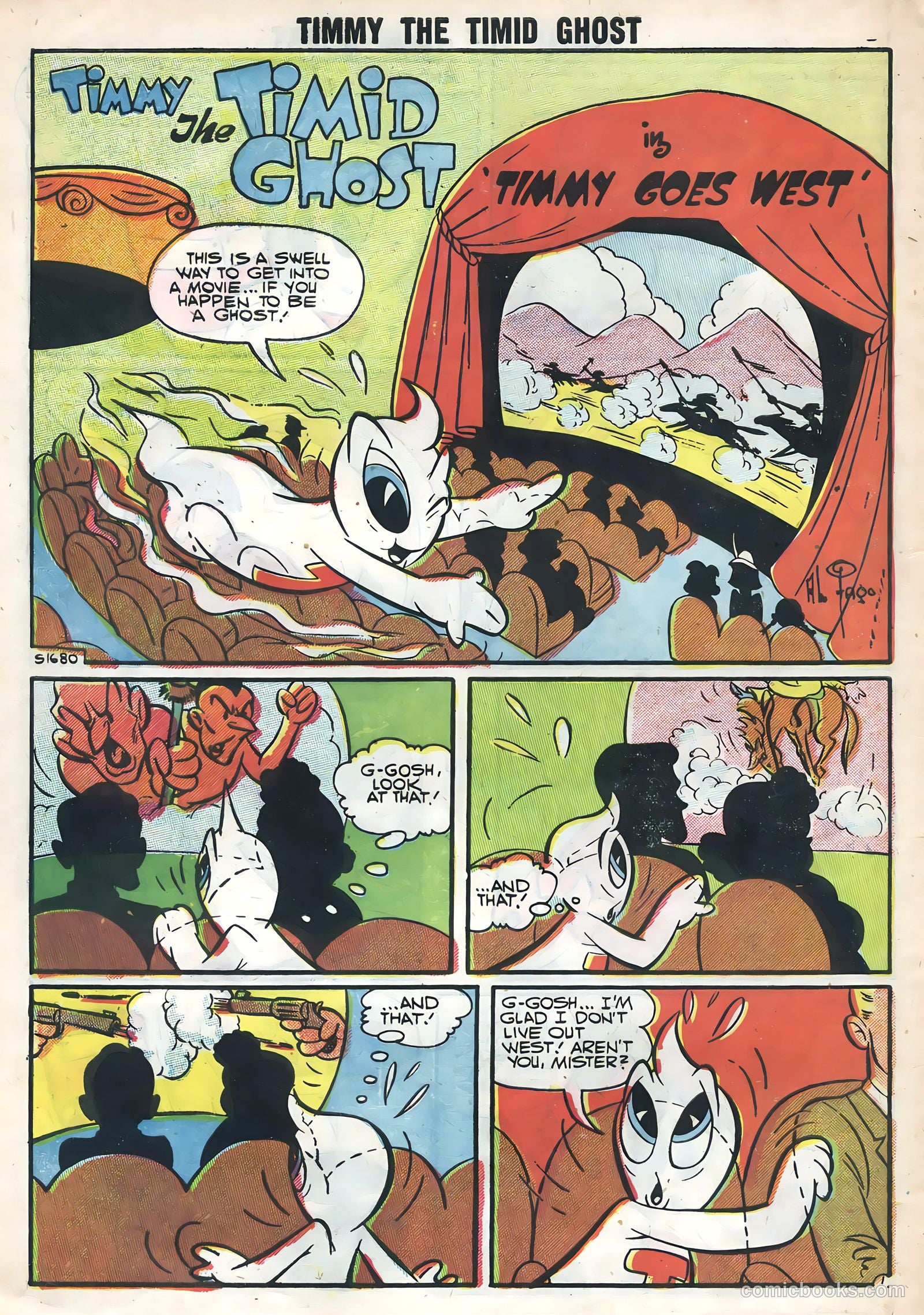 Timmy the Timid Ghost #7 (1957) — page 10 of 36