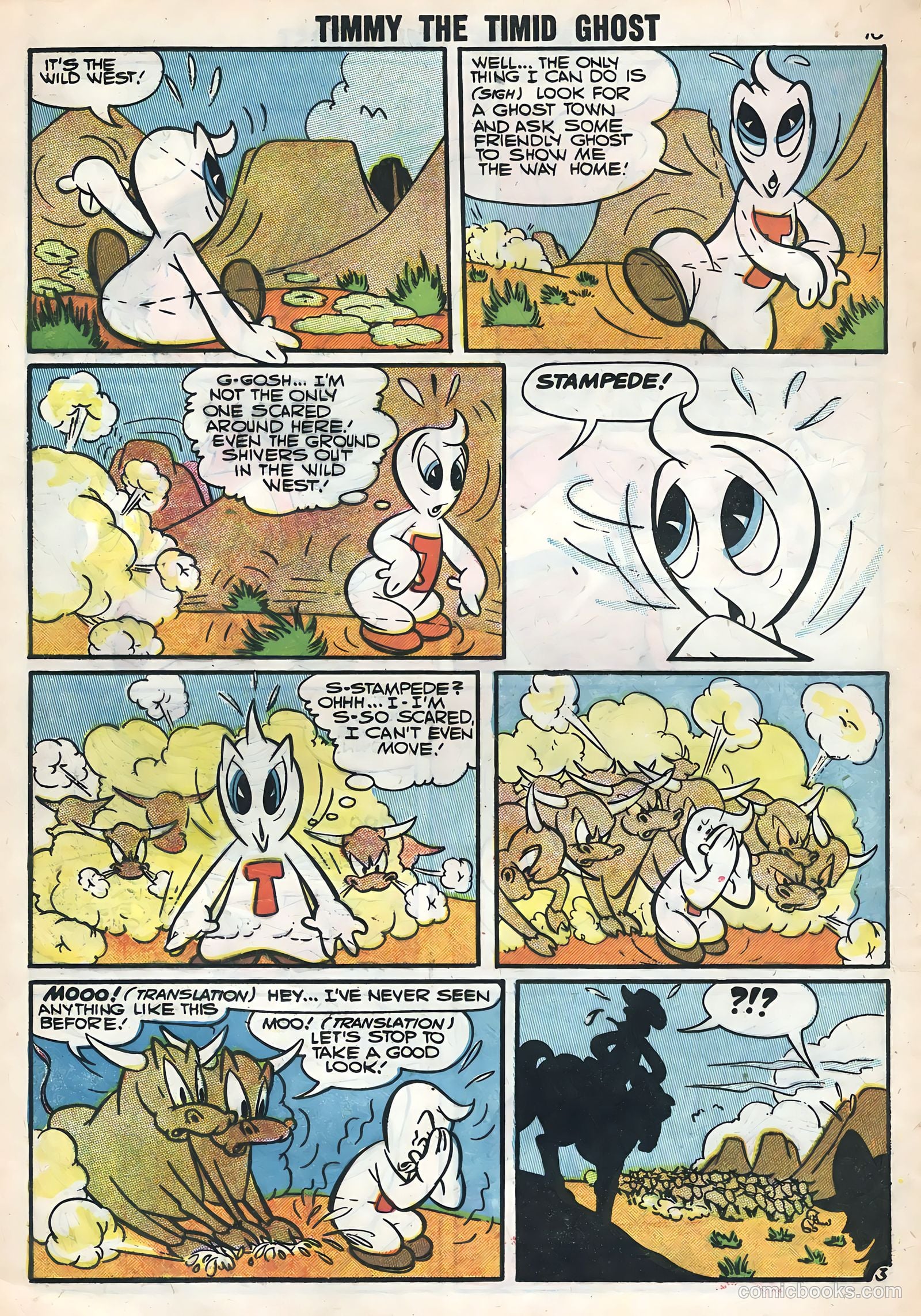 Timmy the Timid Ghost #7 (1957) — page 12 of 36