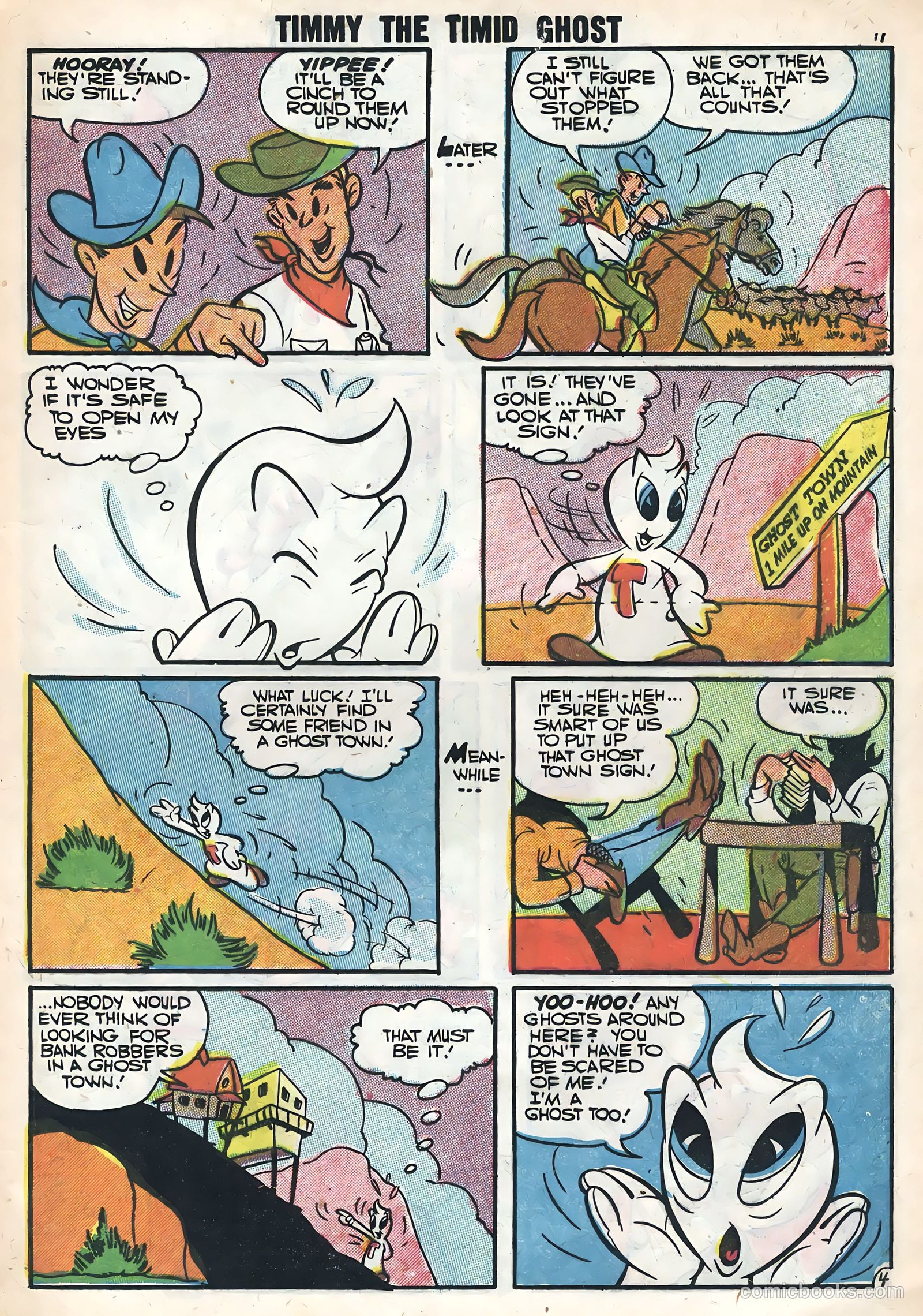 Timmy the Timid Ghost #7 (1957) — page 13 of 36