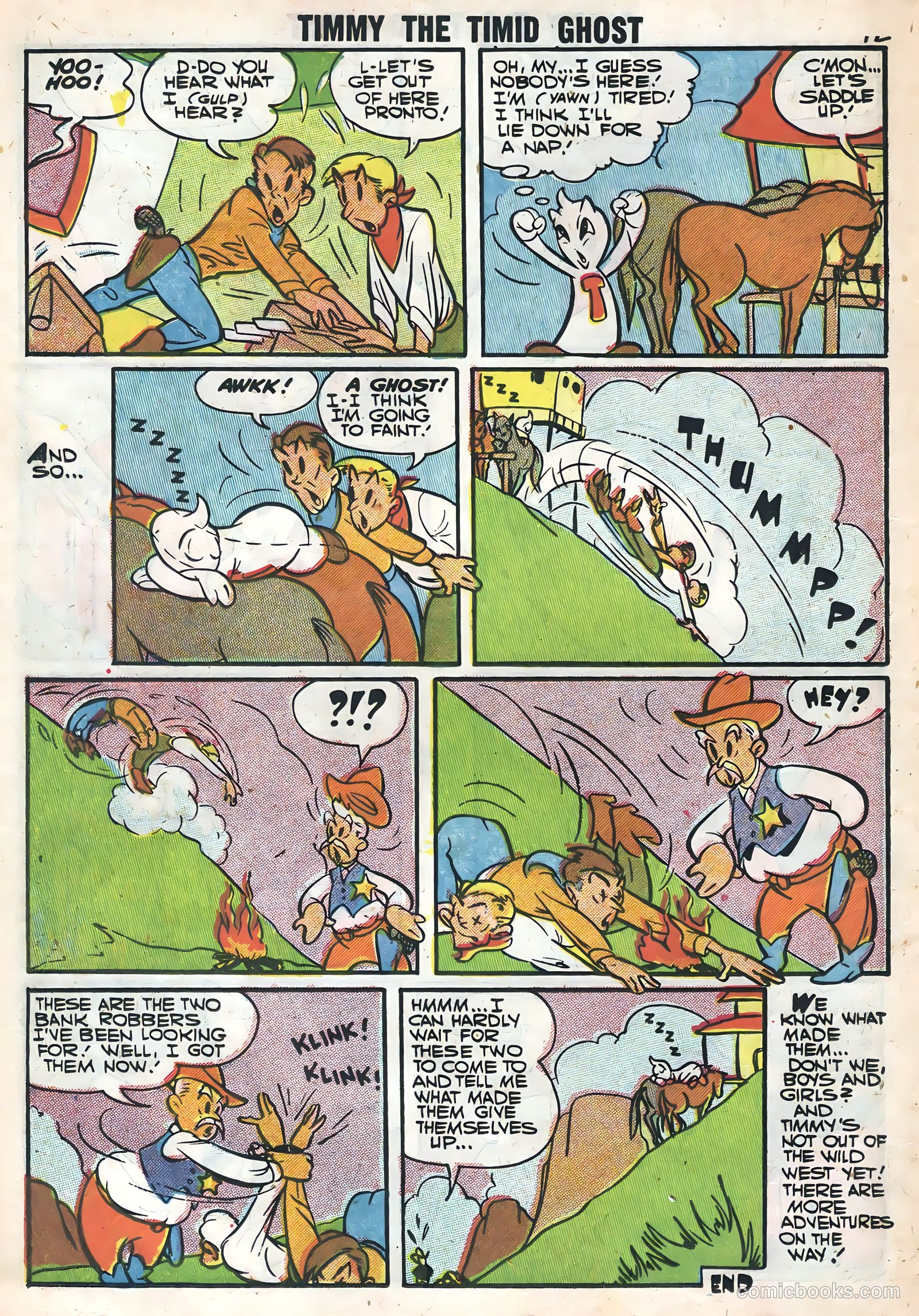 Timmy the Timid Ghost #7 (1957) — page 14 of 36