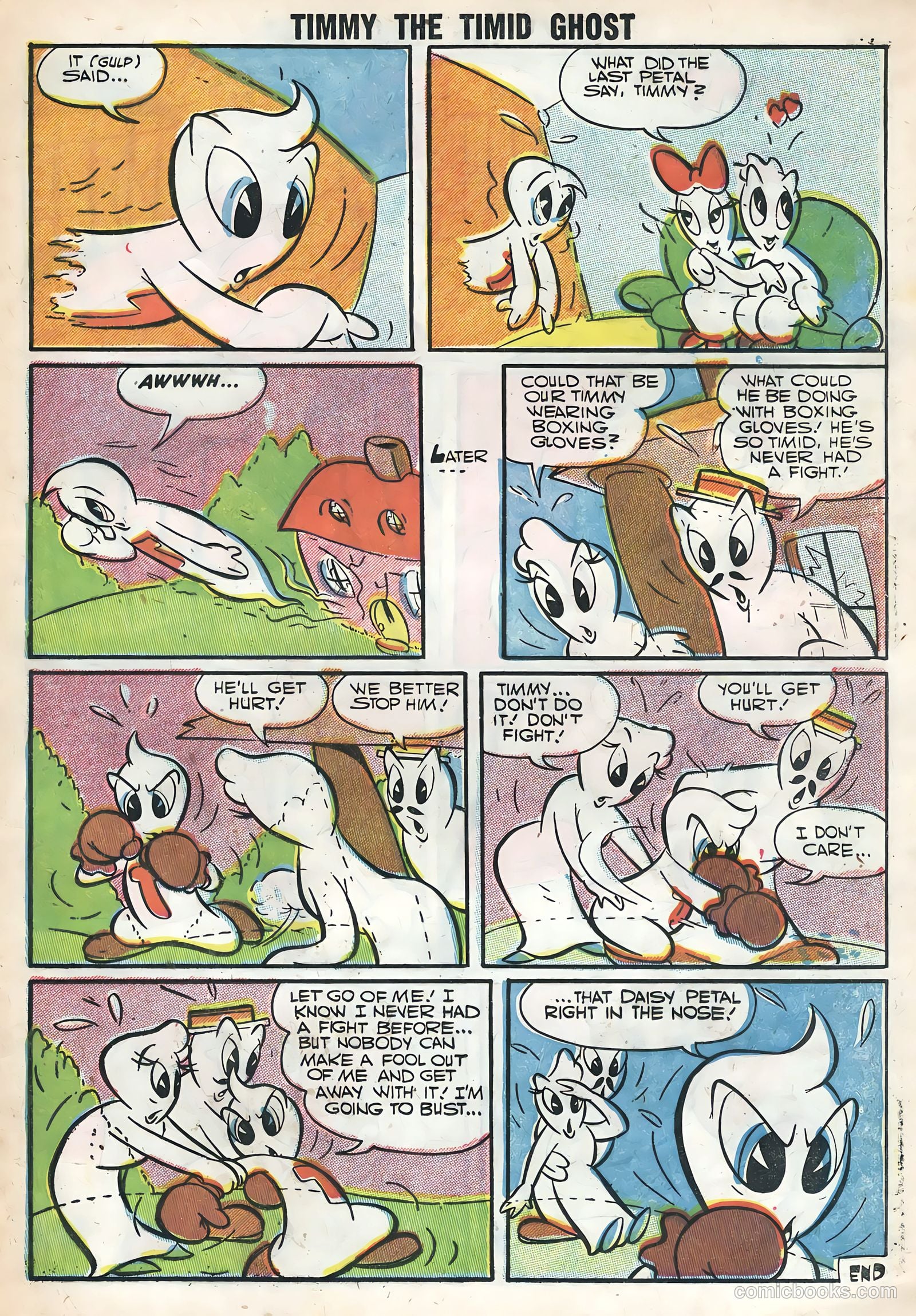 Timmy the Timid Ghost #7 (1957) — page 21 of 36
