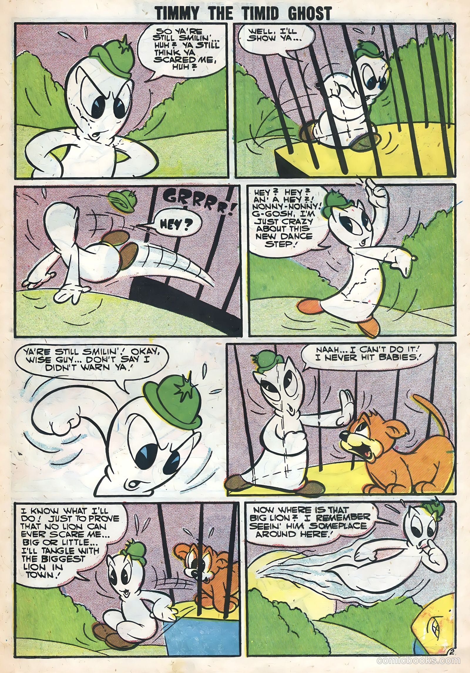 Timmy the Timid Ghost #7 (1957) — page 23 of 36