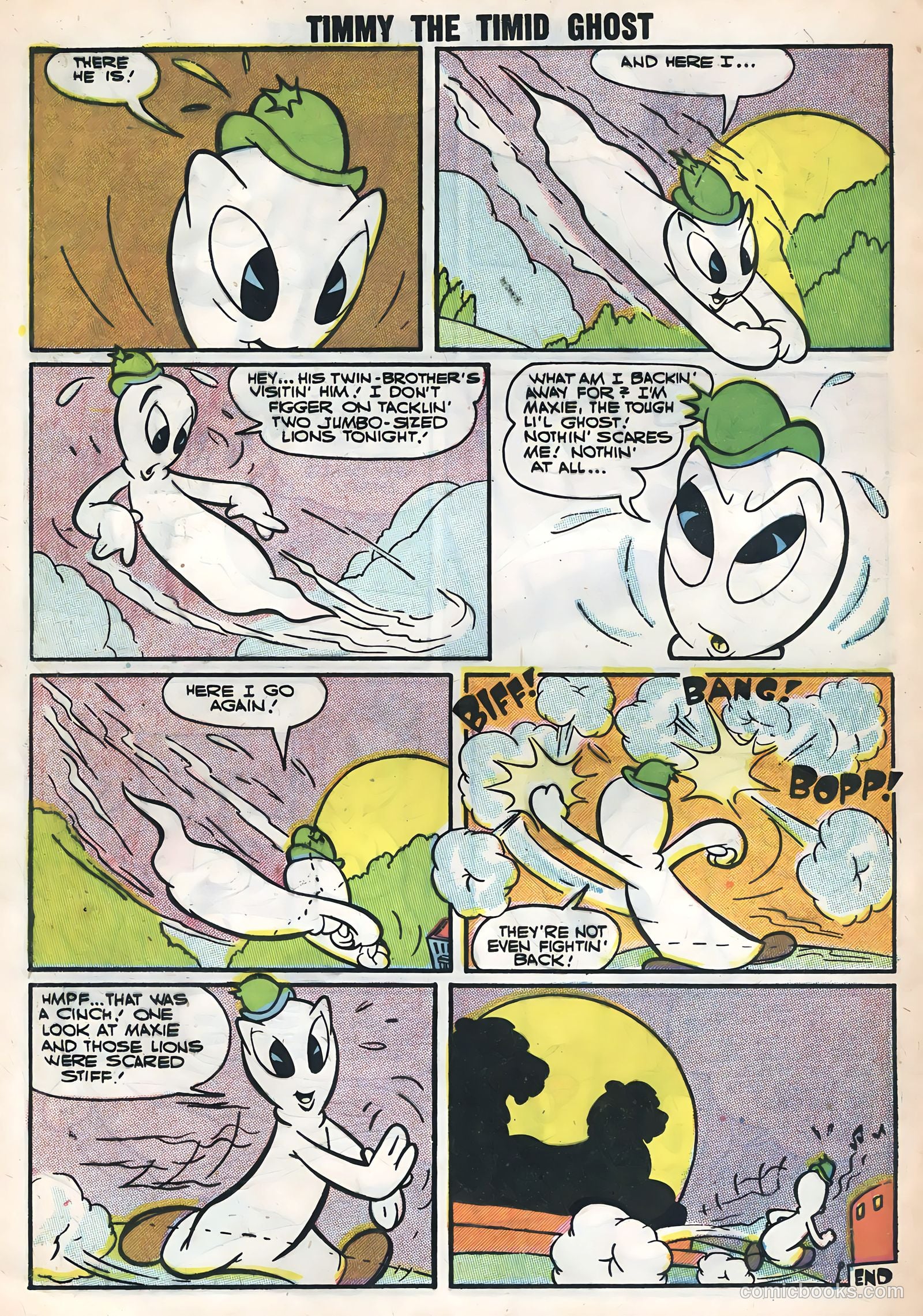 Timmy the Timid Ghost #7 (1957) — page 24 of 36