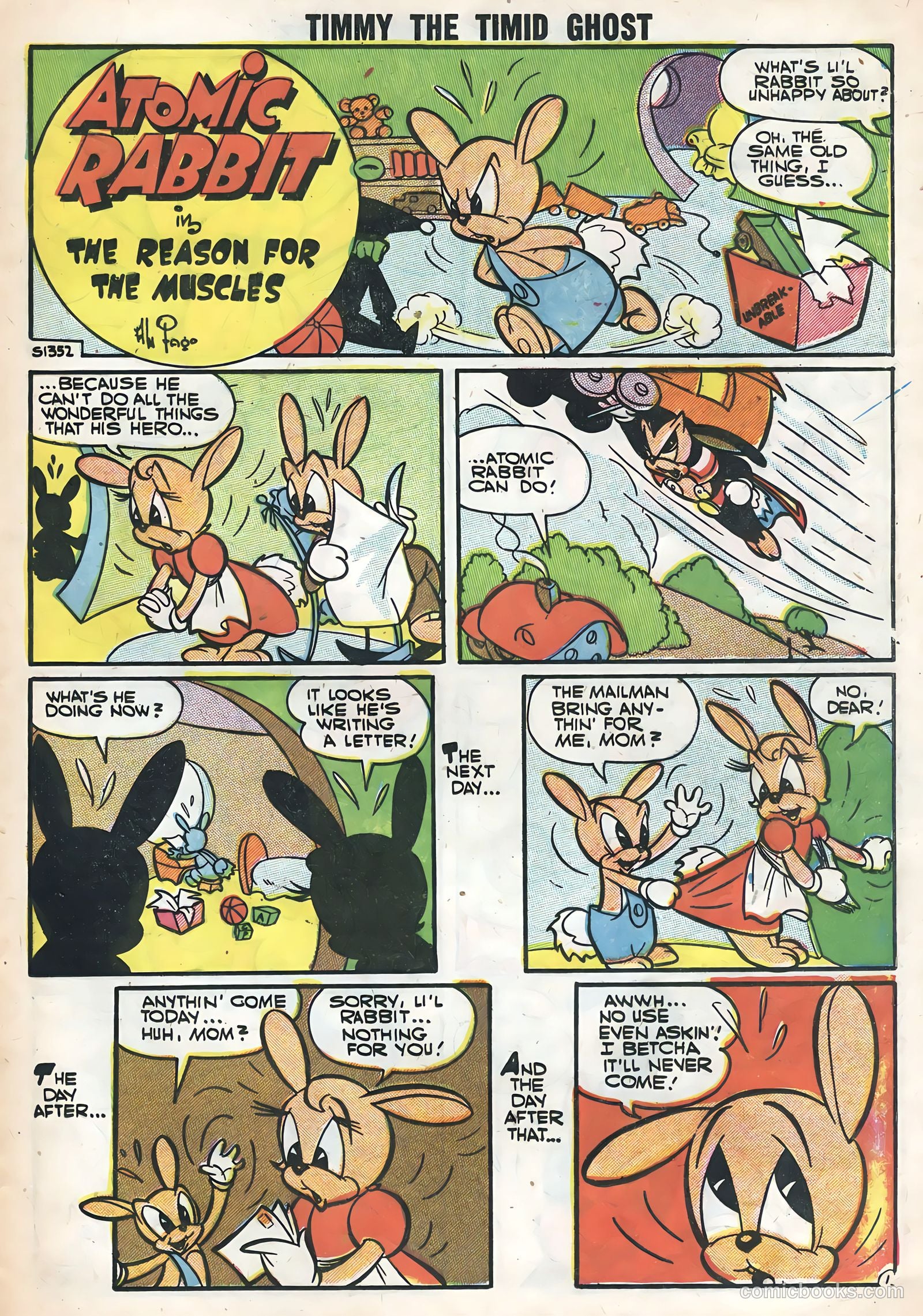 Timmy the Timid Ghost #7 (1957) — page 25 of 36
