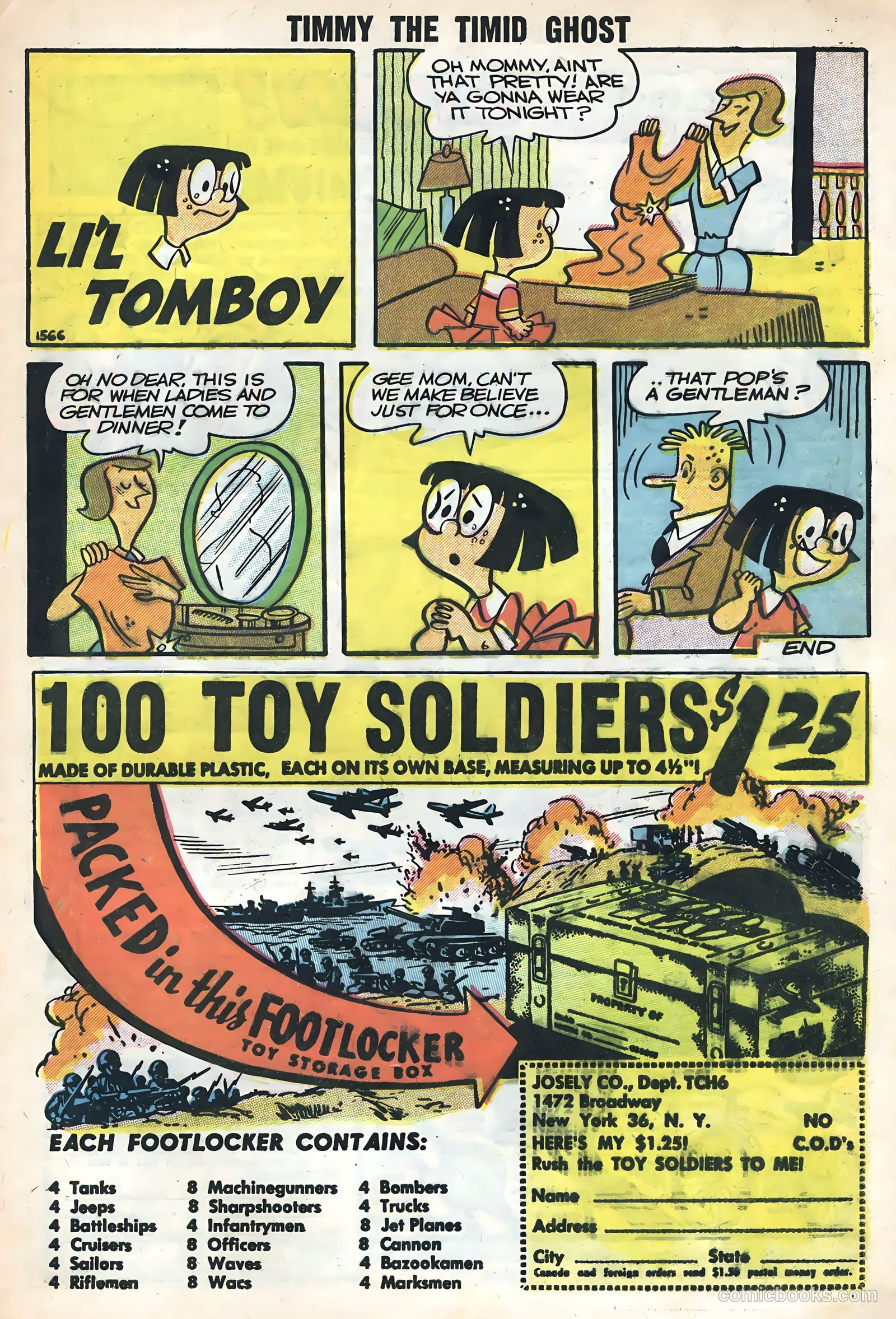 Timmy the Timid Ghost #7 (1957) — page 33 of 36
