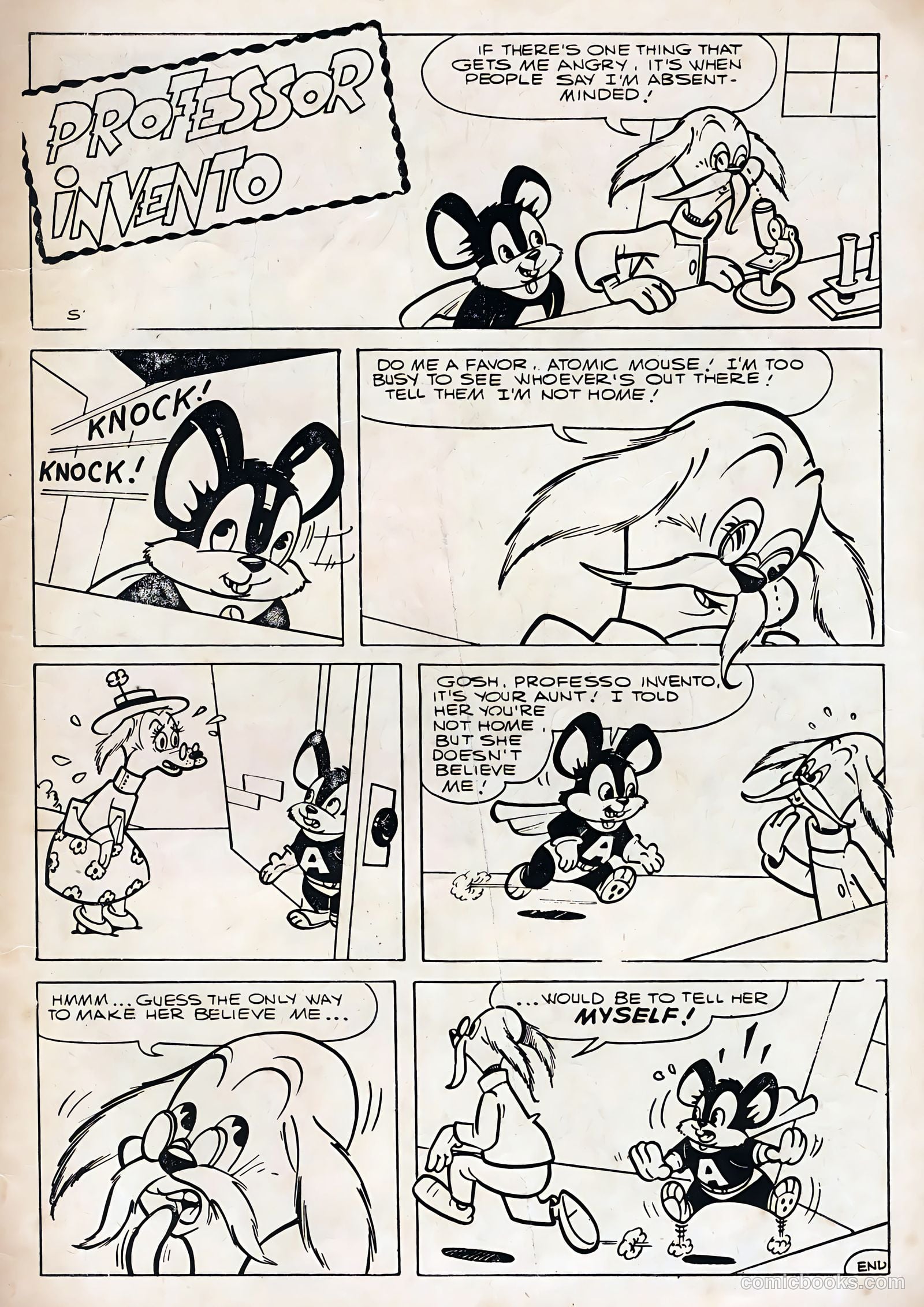 Timmy the Timid Ghost #7 (1957) — page 35 of 36
