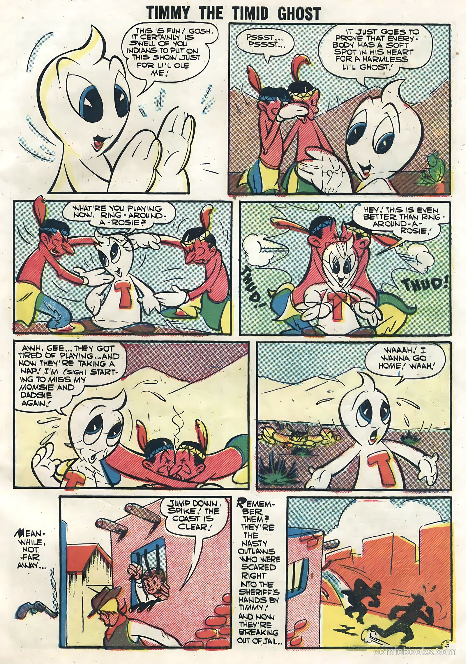 Timmy the Timid Ghost #8 (1957) — page 5 of 36
