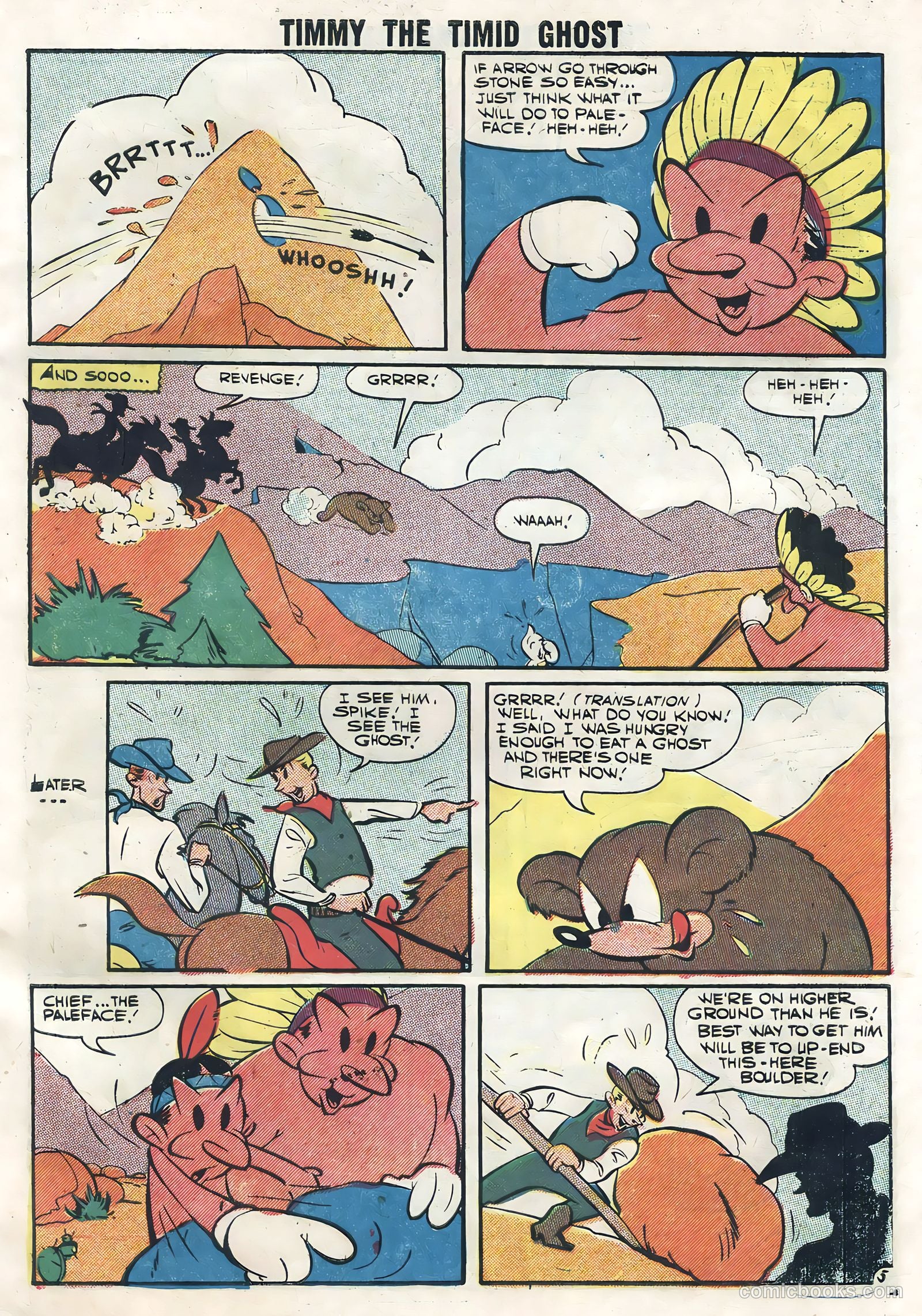 Timmy the Timid Ghost #8 (1957) — page 7 of 36