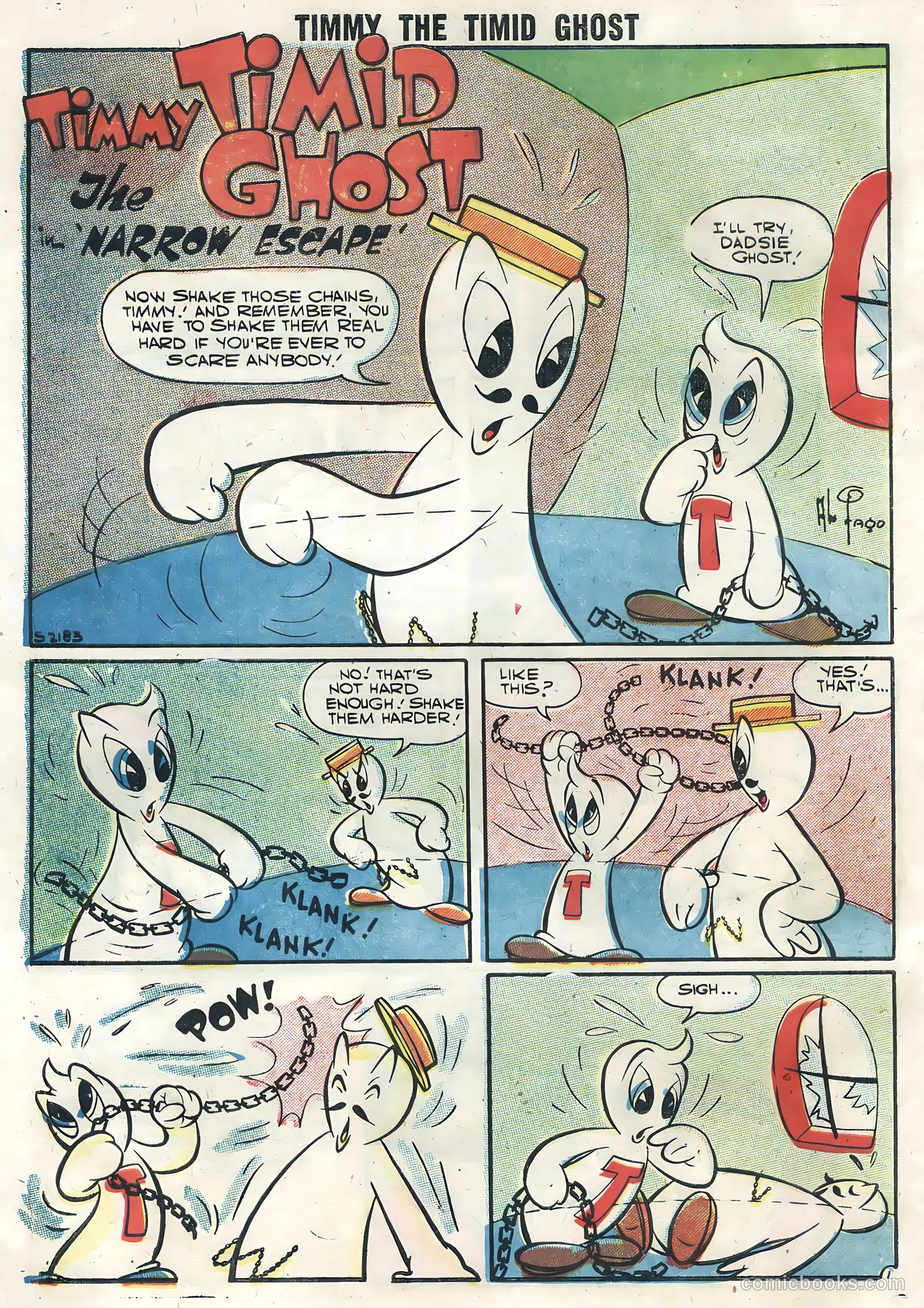 Timmy the Timid Ghost #8 (1957) — page 10 of 36