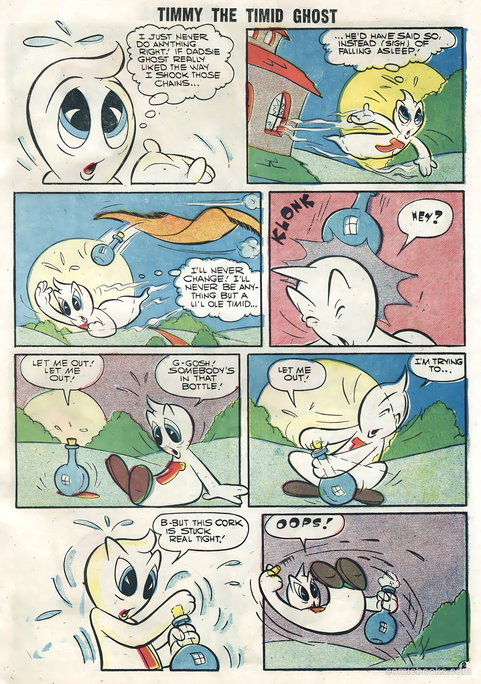 Timmy the Timid Ghost #8 (1957) — page 11 of 36
