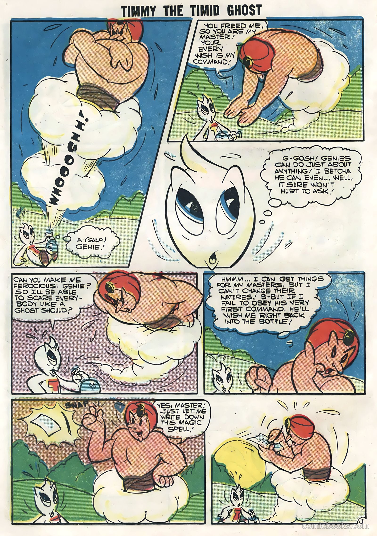 Timmy the Timid Ghost #8 (1957) — page 12 of 36