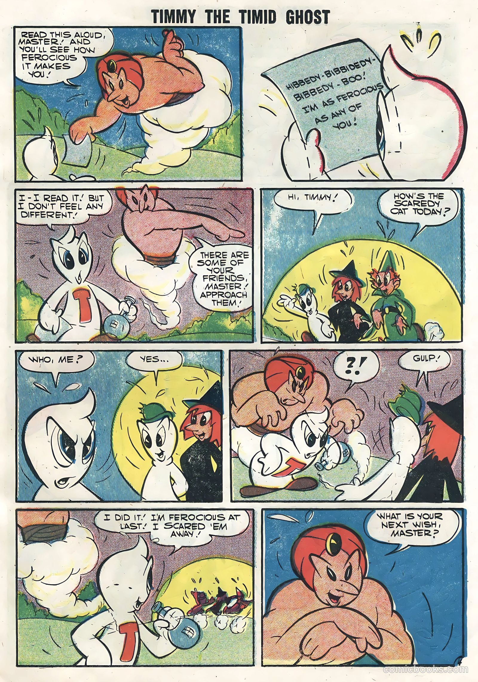 Timmy the Timid Ghost #8 (1957) — page 13 of 36