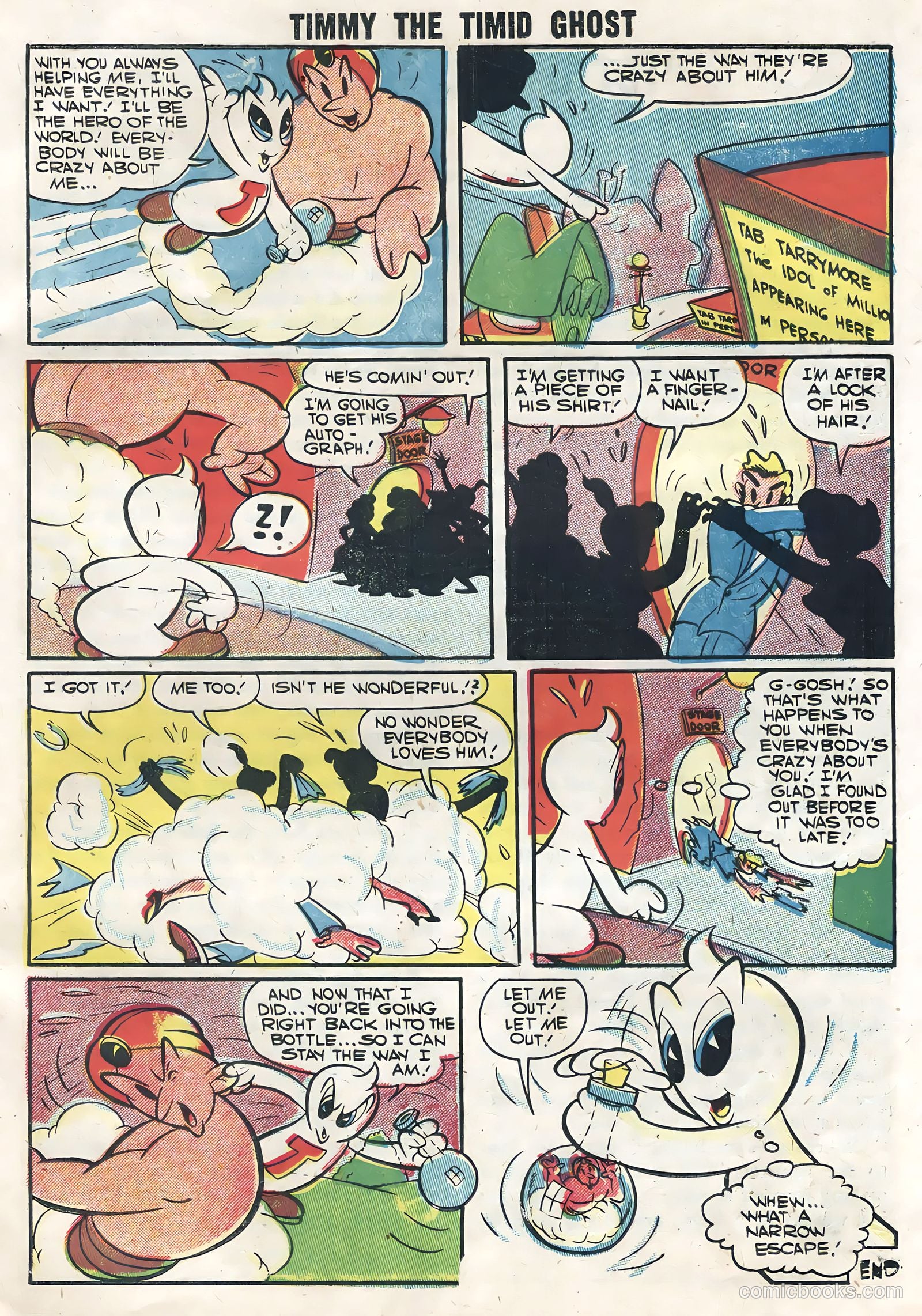 Timmy the Timid Ghost #8 (1957) — page 15 of 36