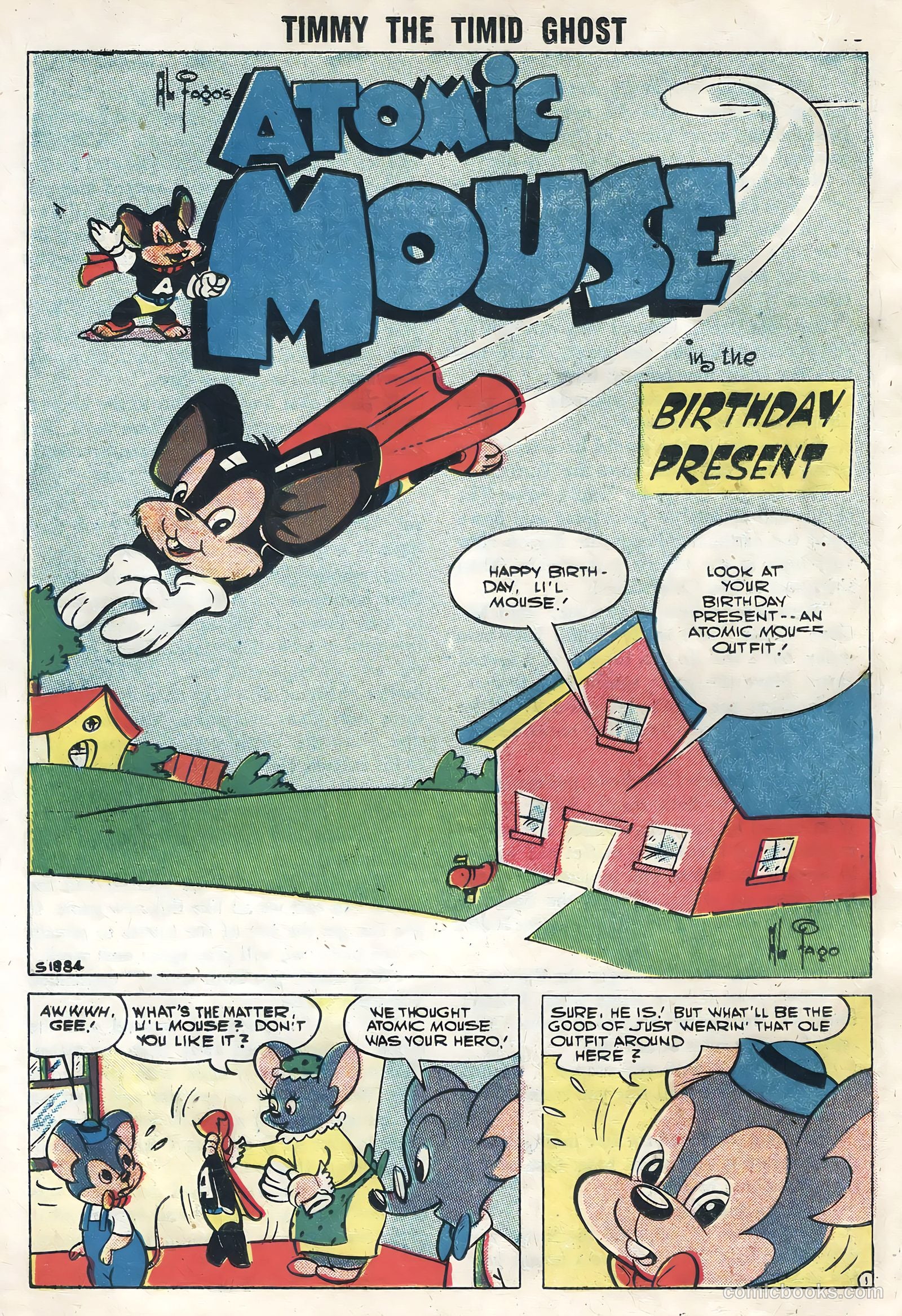Timmy the Timid Ghost #8 (1957) — page 18 of 36