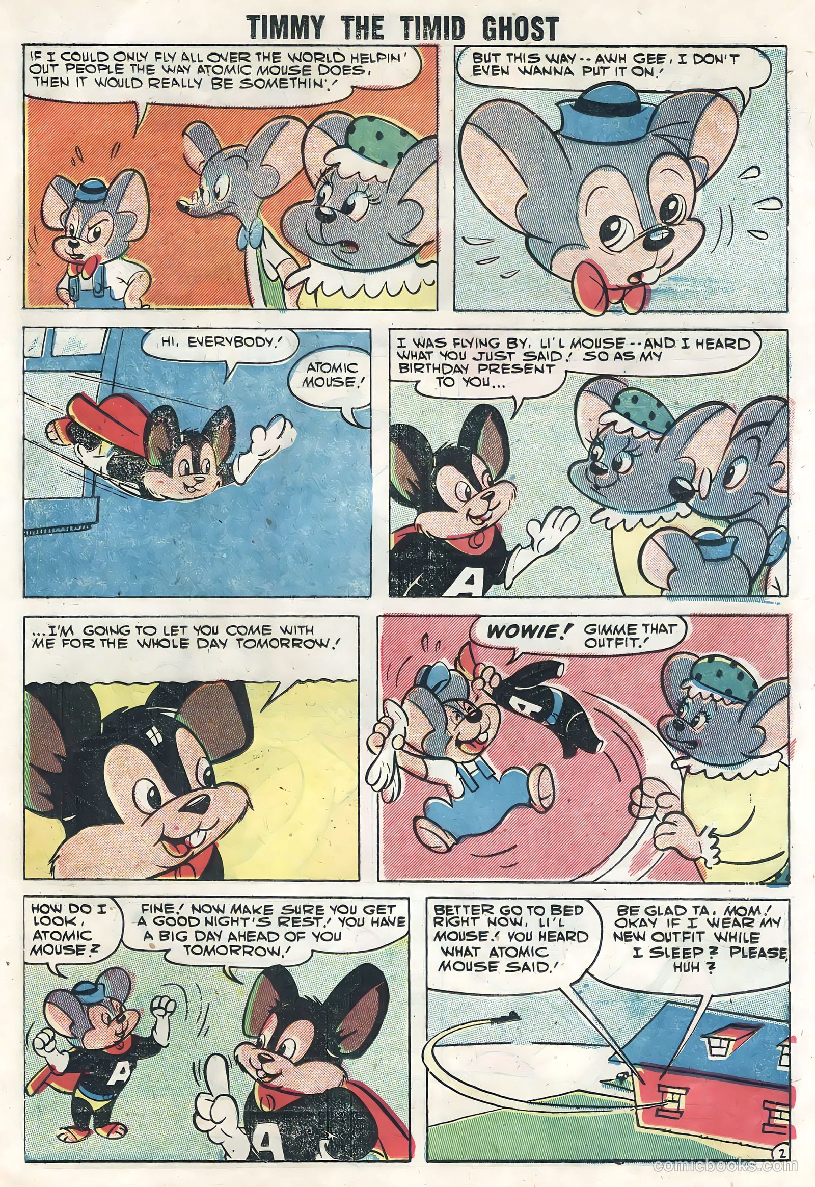Timmy the Timid Ghost #8 (1957) — page 19 of 36