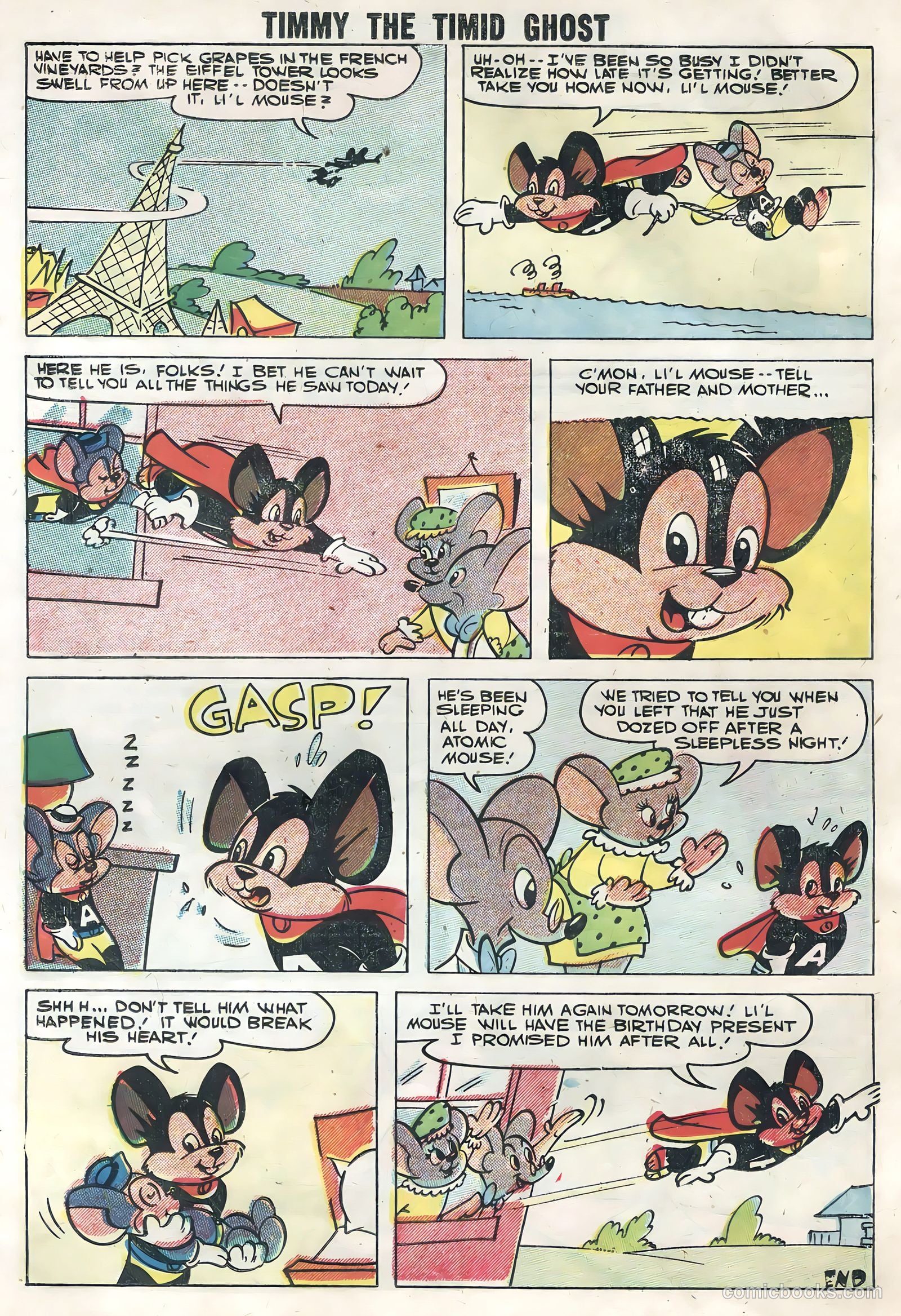 Timmy the Timid Ghost #8 (1957) — page 22 of 36