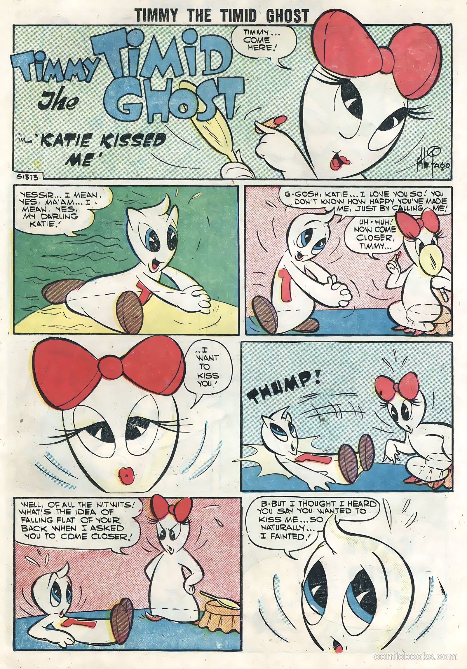 Timmy the Timid Ghost #8 (1957) — page 23 of 36
