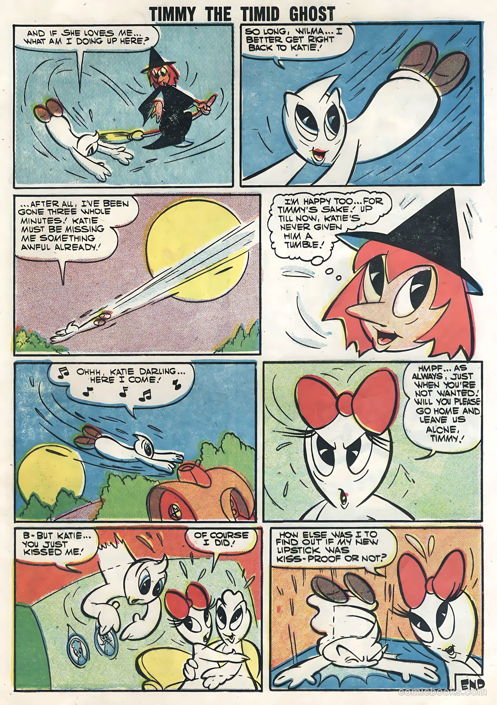 Timmy the Timid Ghost #8 (1957) — page 25 of 36