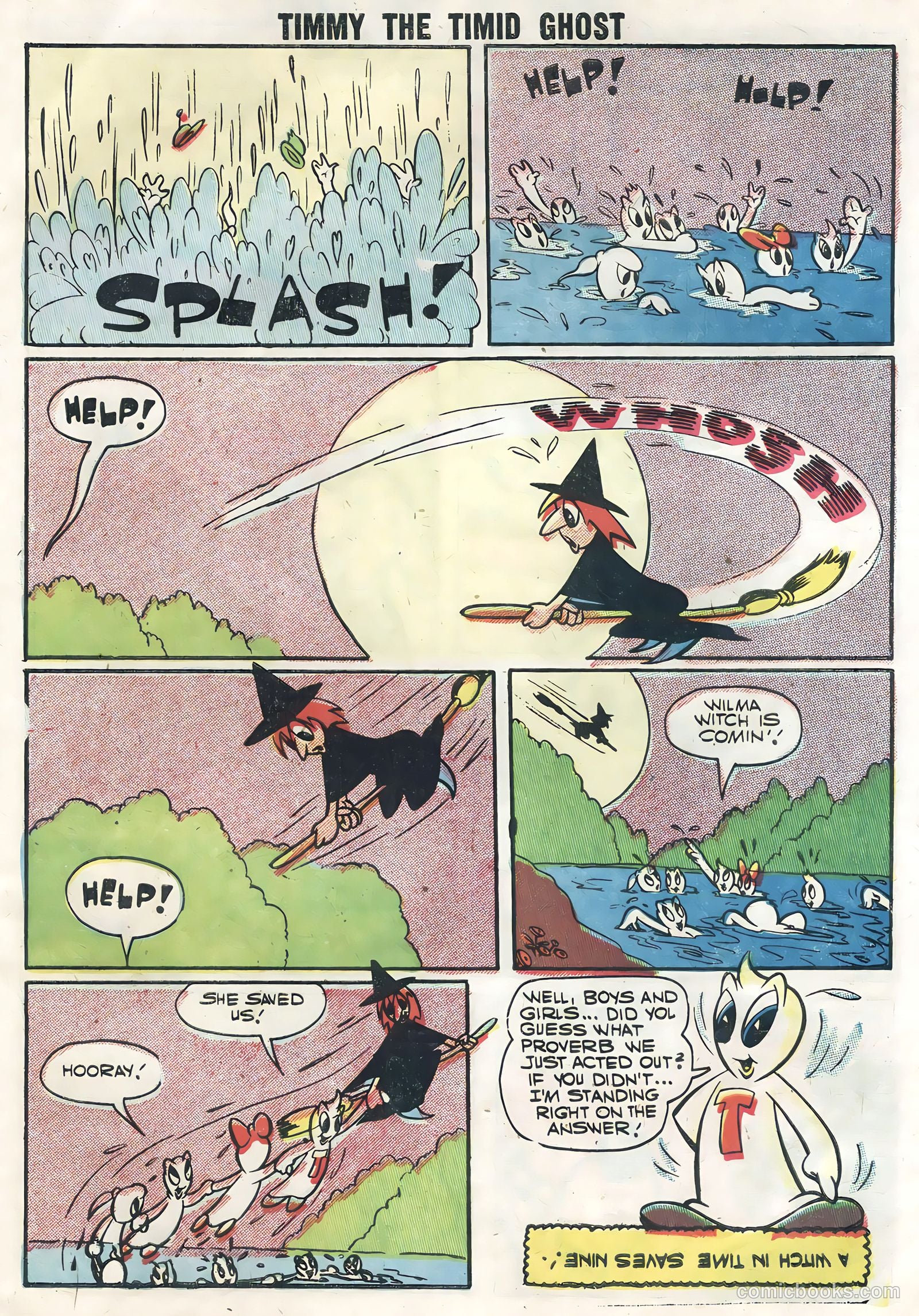 Timmy the Timid Ghost #8 (1957) — page 27 of 36