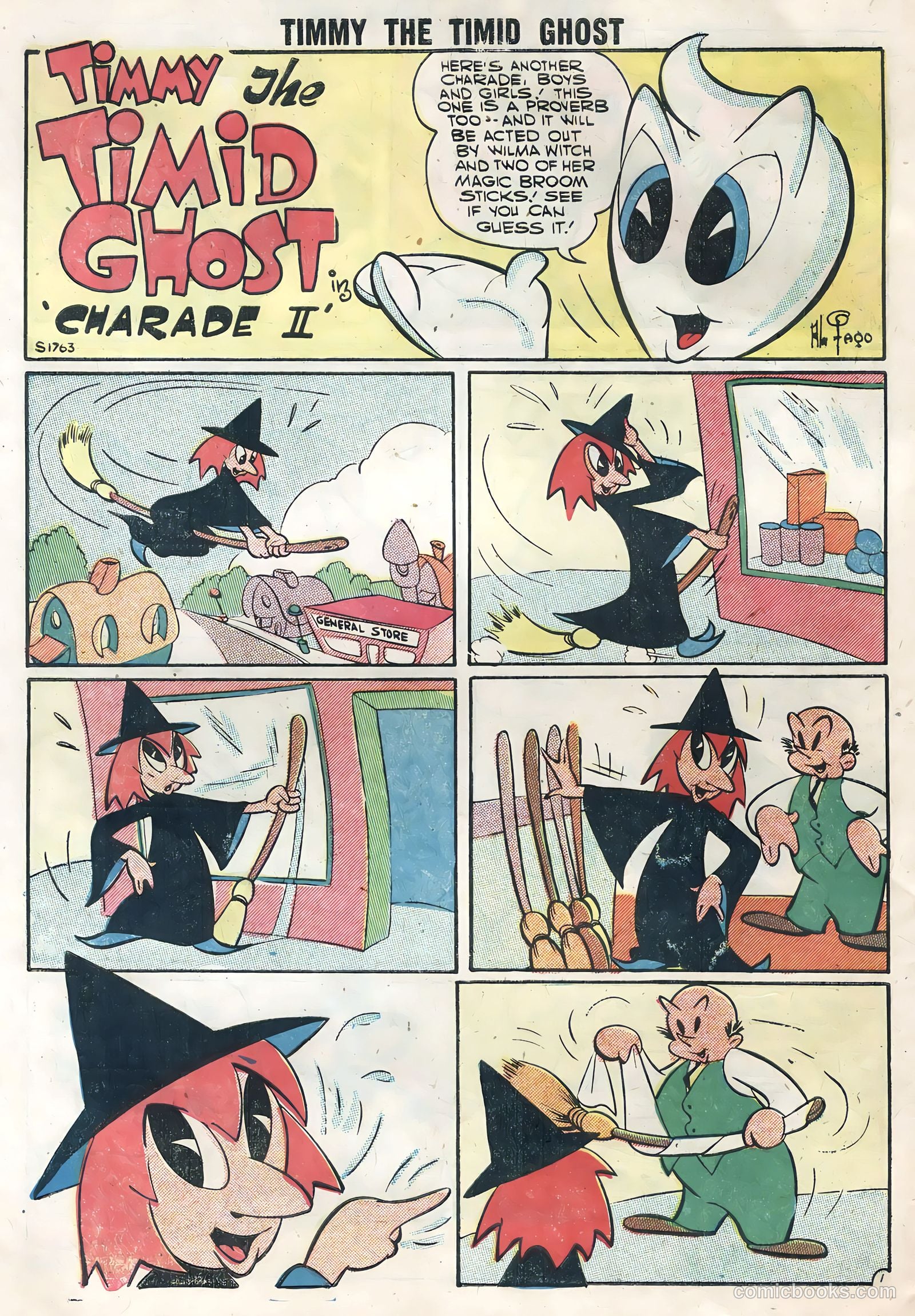 Timmy the Timid Ghost #8 (1957) — page 30 of 36