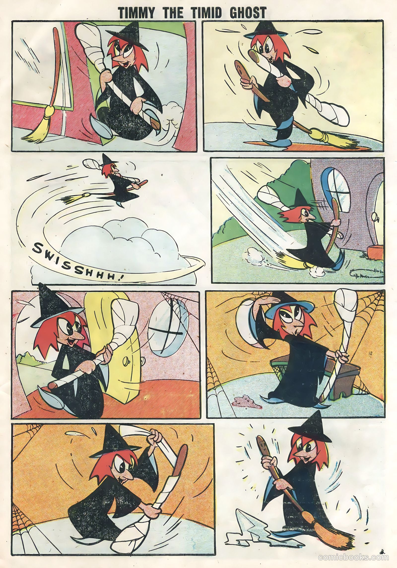Timmy the Timid Ghost #8 (1957) — page 31 of 36