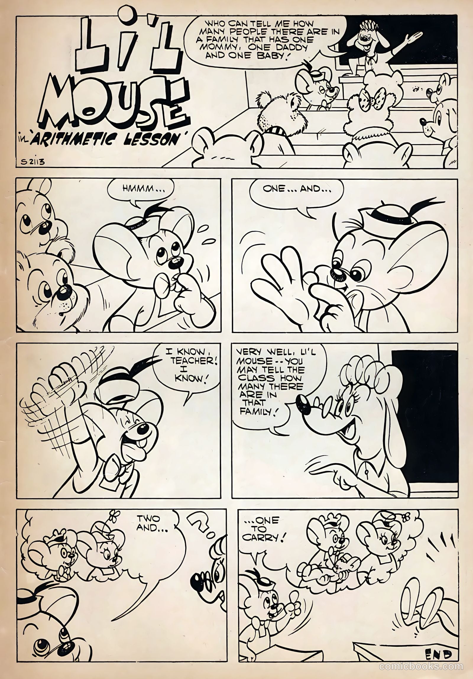 Timmy the Timid Ghost #8 (1957) — page 35 of 36