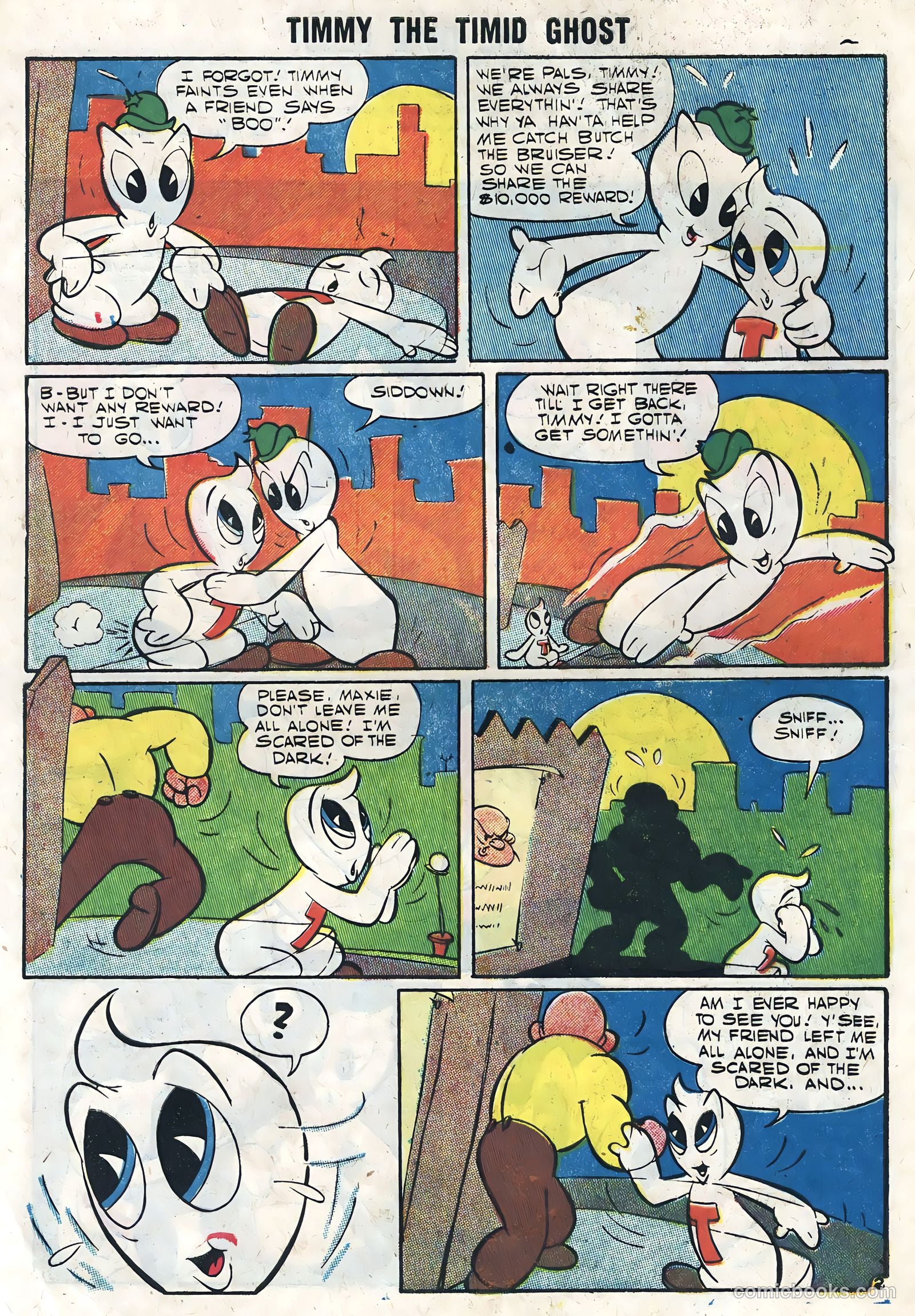 Timmy the Timid Ghost #9 (1957) — page 4 of 36