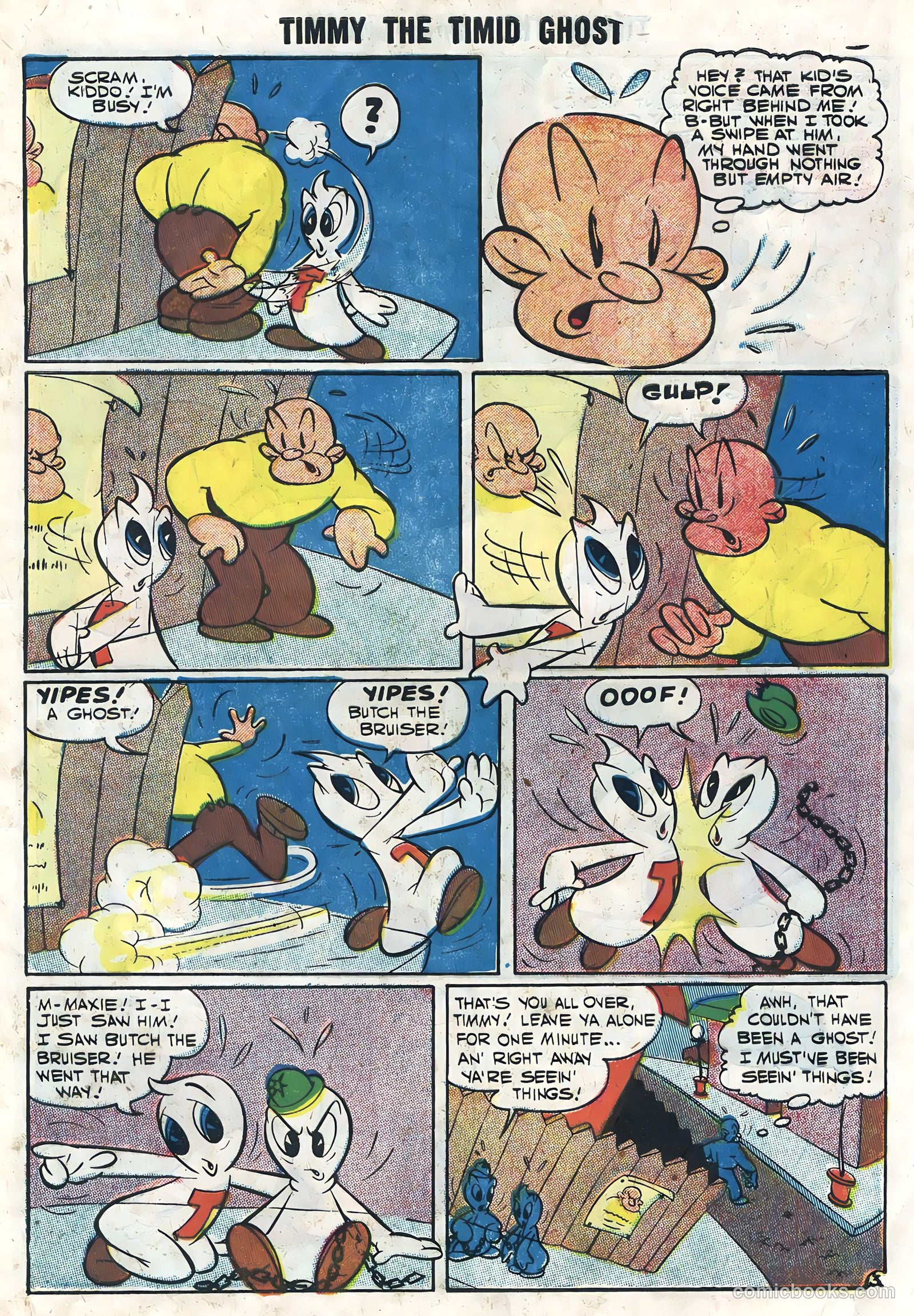 Timmy the Timid Ghost #9 (1957) — page 5 of 36