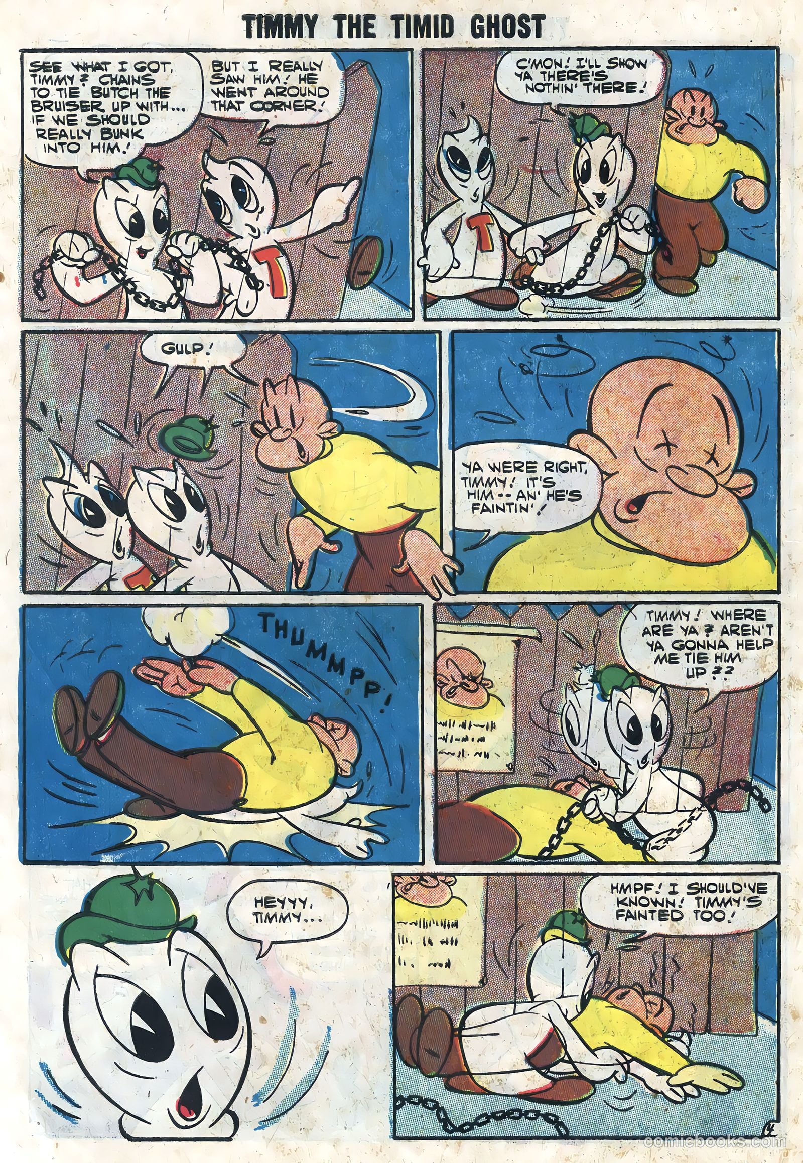 Timmy the Timid Ghost #9 (1957) — page 6 of 36
