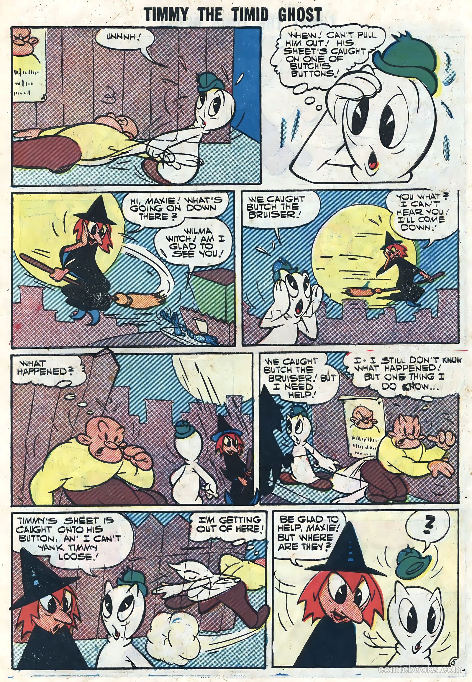 Timmy the Timid Ghost #9 (1957) — page 7 of 36