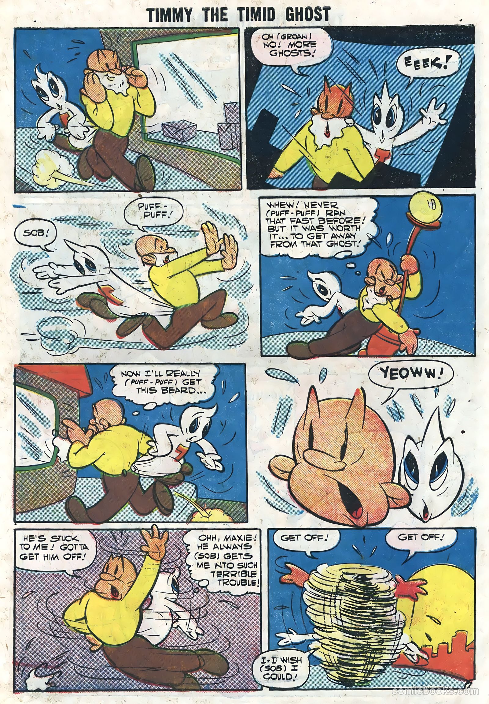 Timmy the Timid Ghost #9 (1957) — page 9 of 36