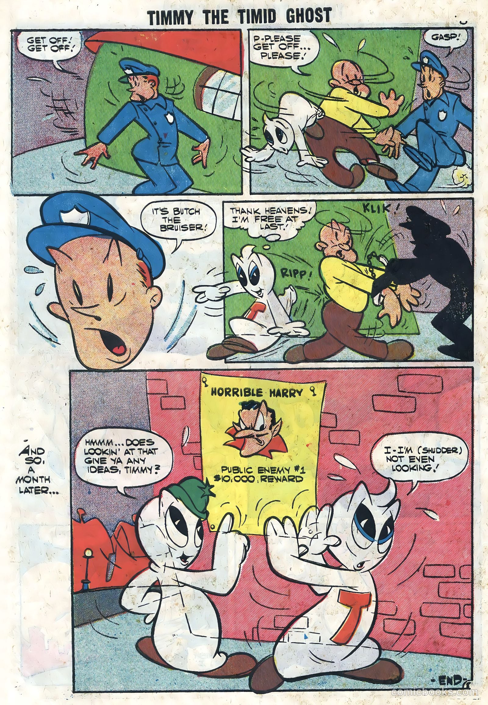 Timmy the Timid Ghost #9 (1957) — page 10 of 36