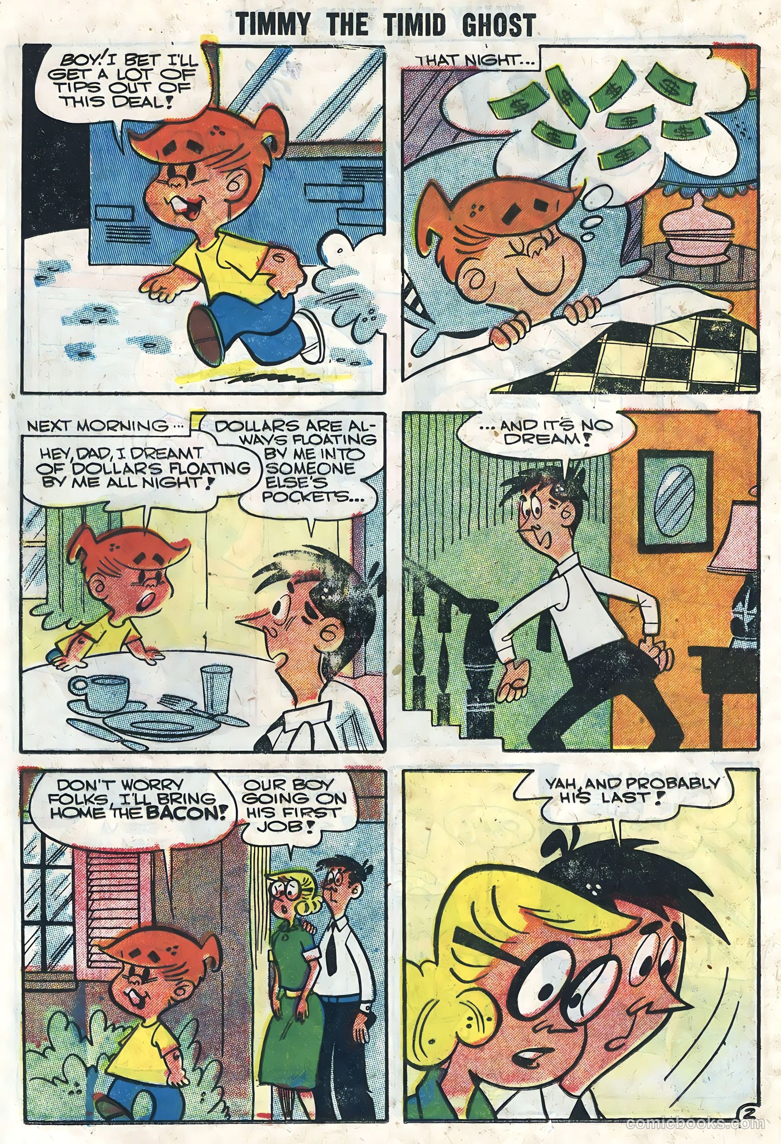Timmy the Timid Ghost #9 (1957) — page 12 of 36