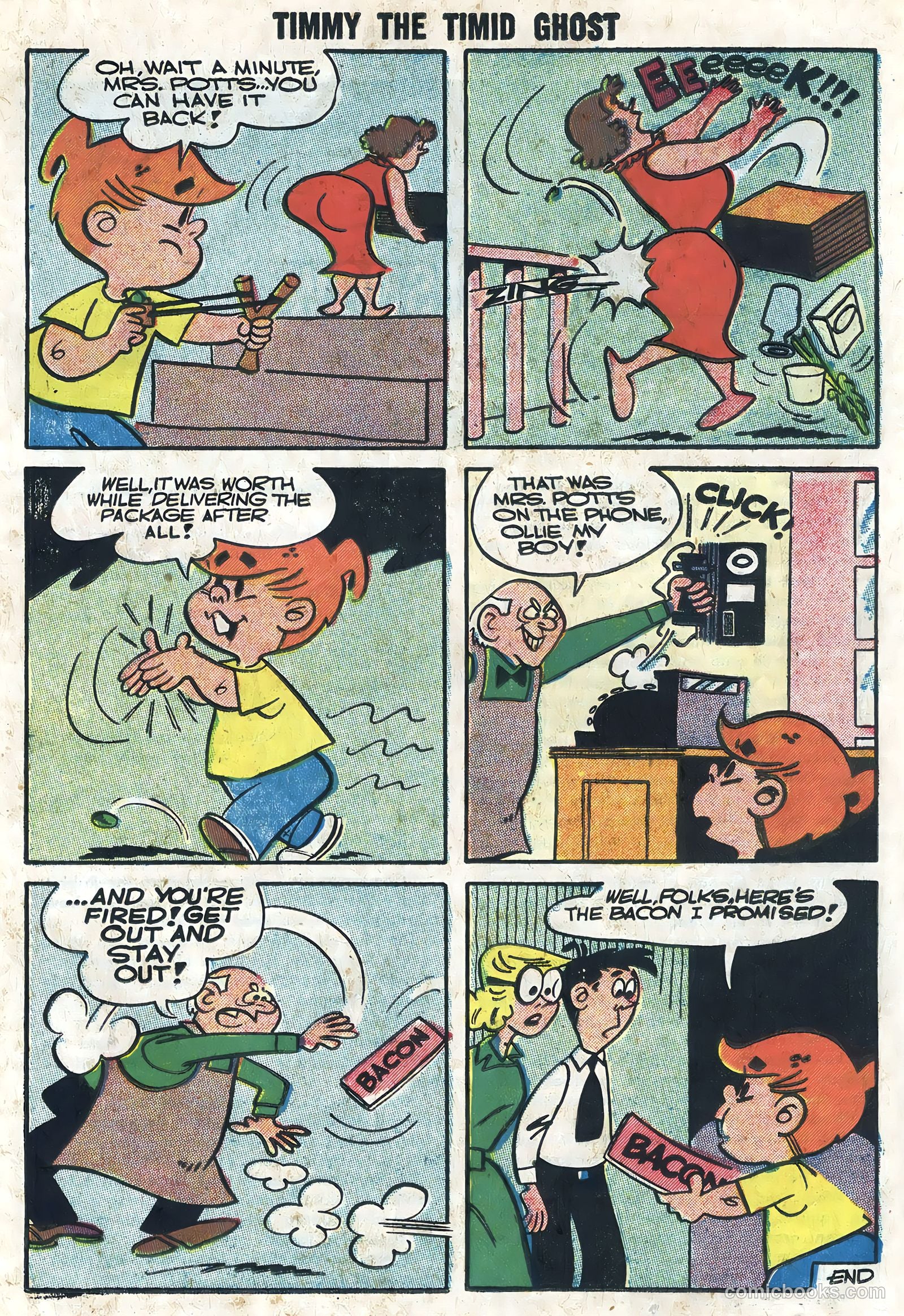 Timmy the Timid Ghost #9 (1957) — page 15 of 36
