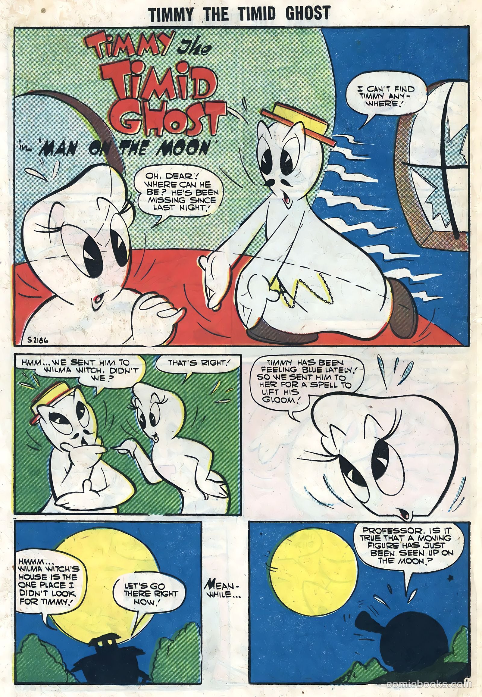 Timmy the Timid Ghost #9 (1957) — page 20 of 36