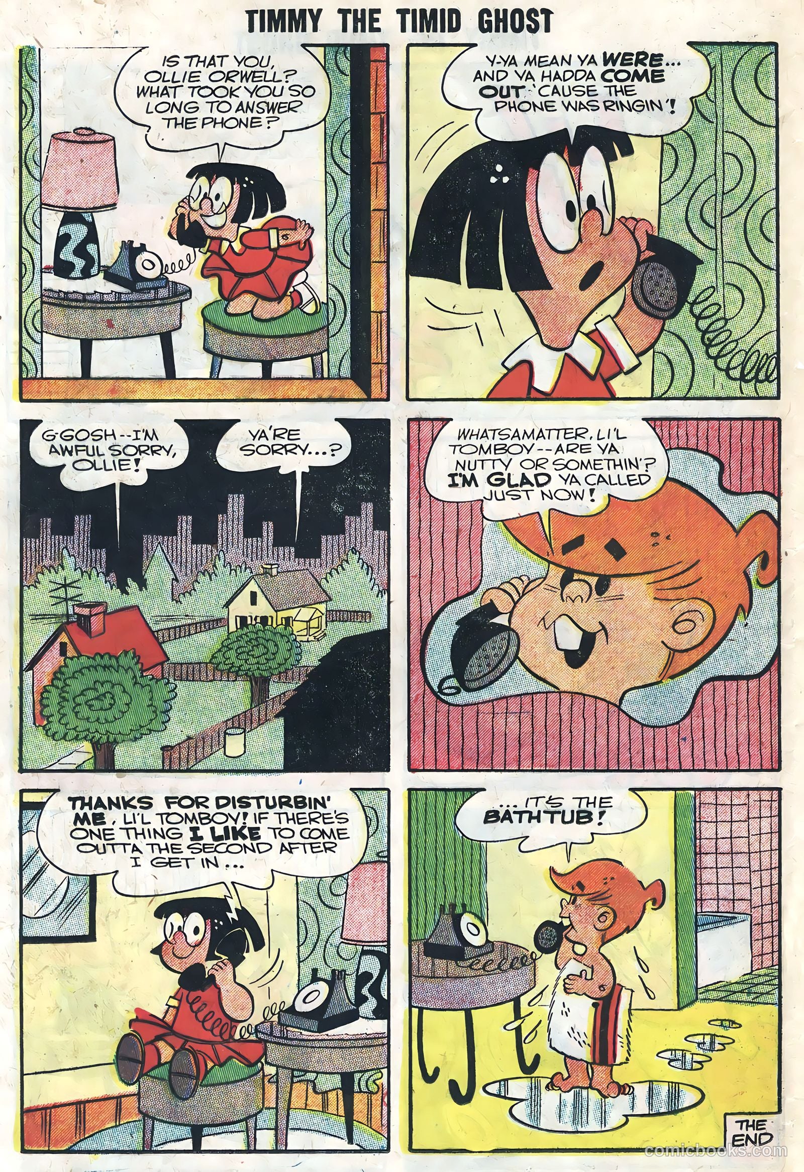 Timmy the Timid Ghost #9 (1957) — page 24 of 36