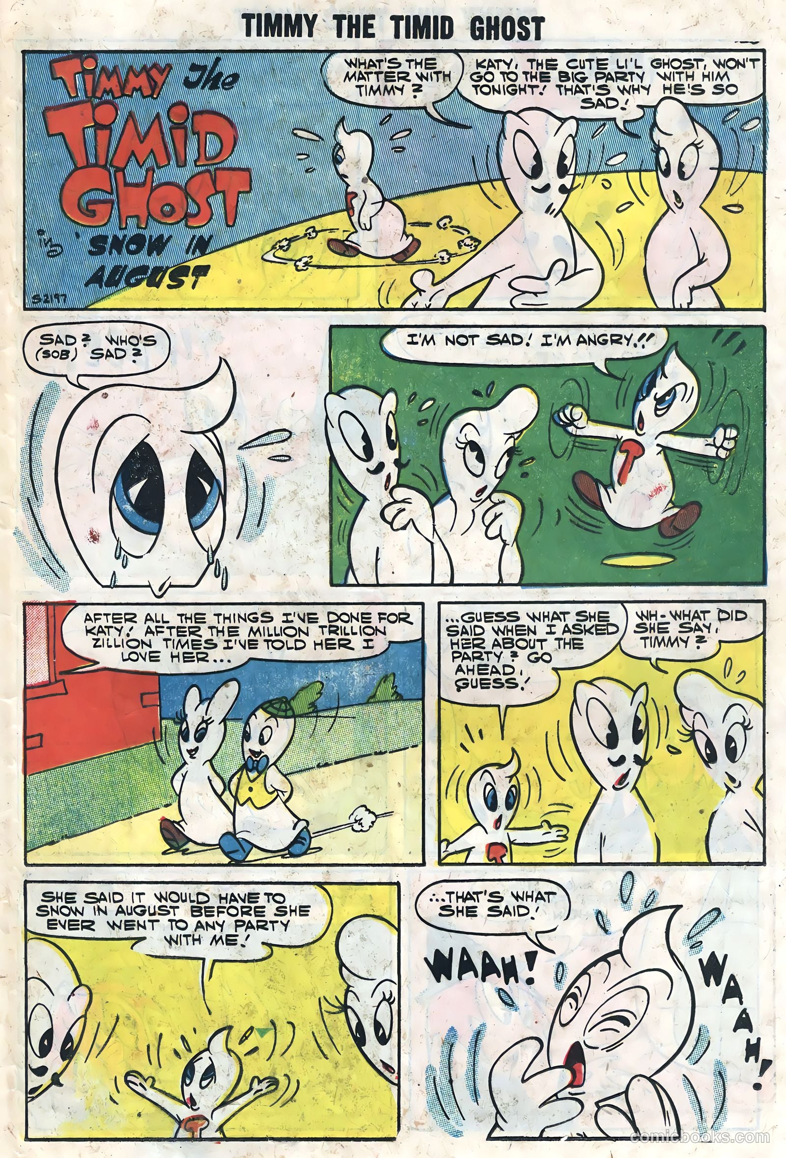Timmy the Timid Ghost #9 (1957) — page 25 of 36