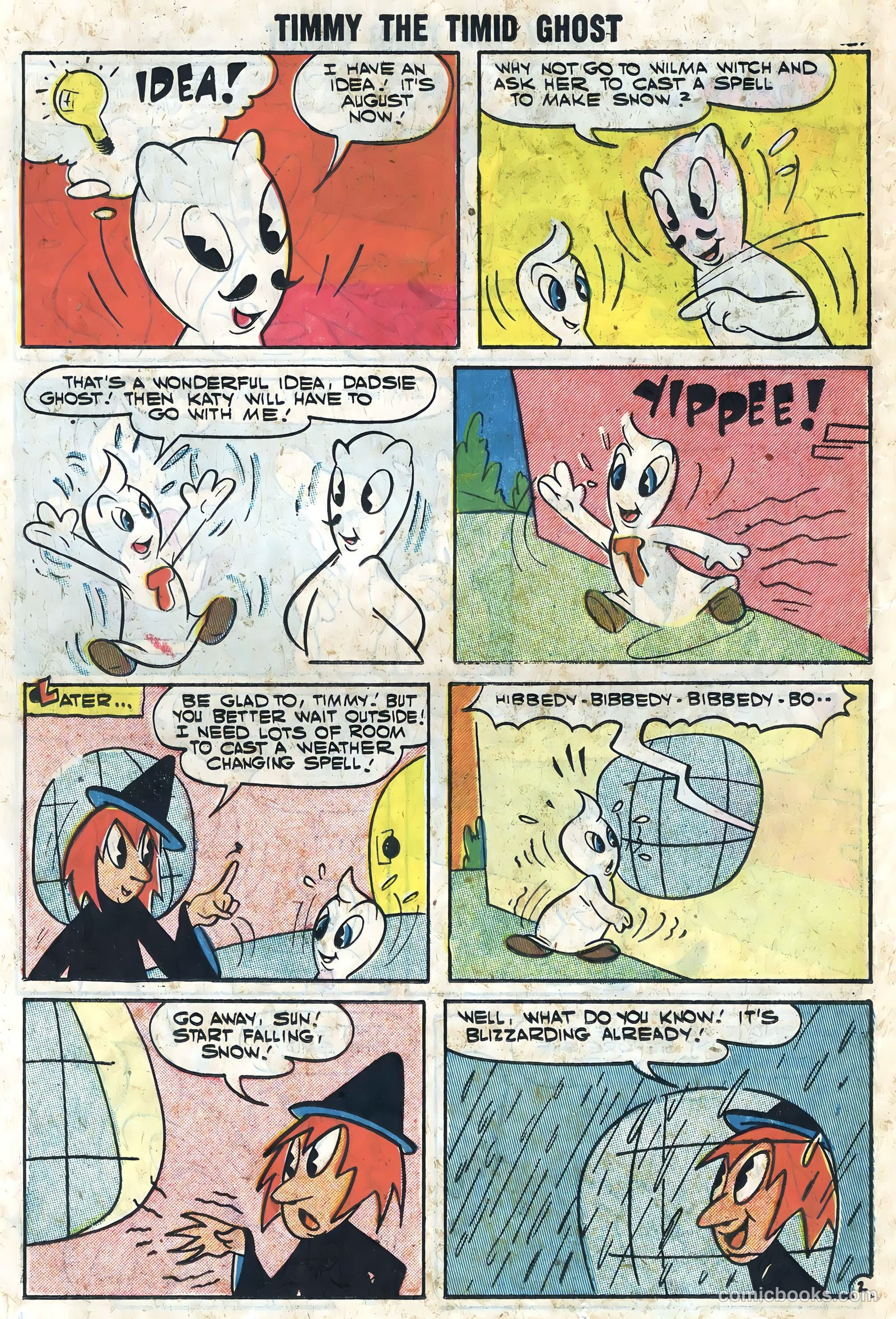 Timmy the Timid Ghost #9 (1957) — page 26 of 36