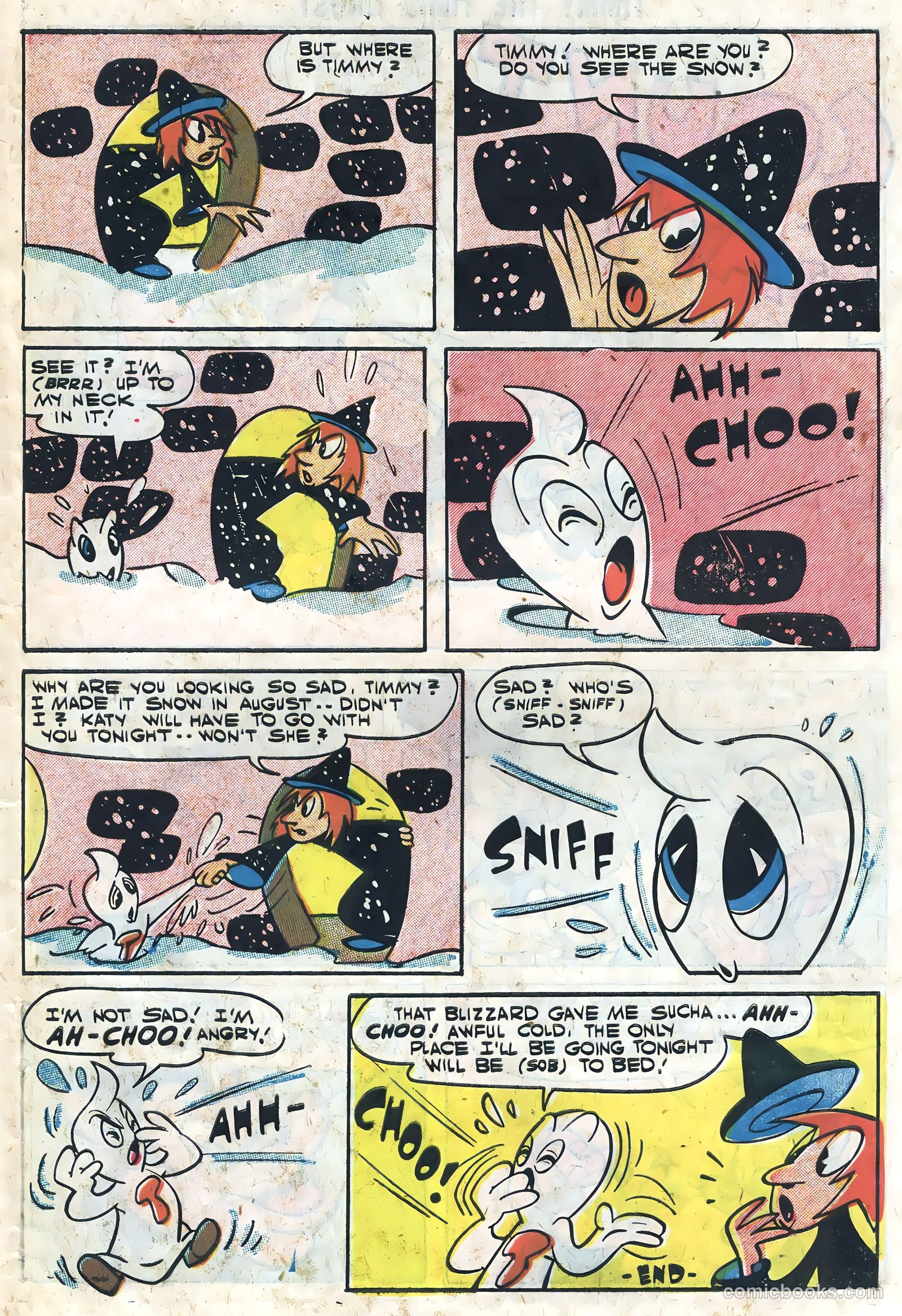 Timmy the Timid Ghost #9 (1957) — page 27 of 36