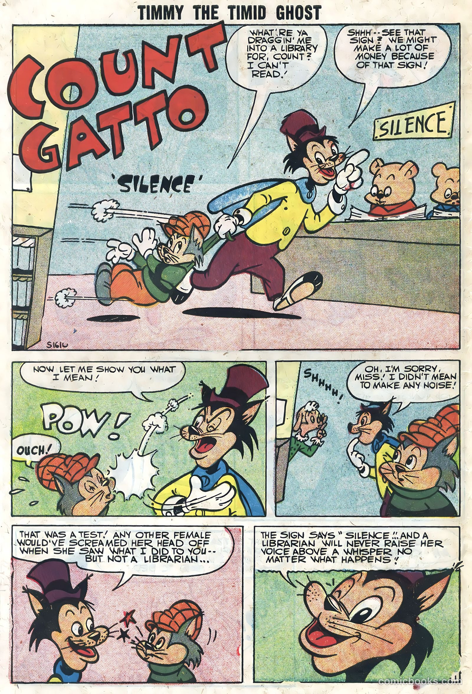 Timmy the Timid Ghost #9 (1957) — page 28 of 36
