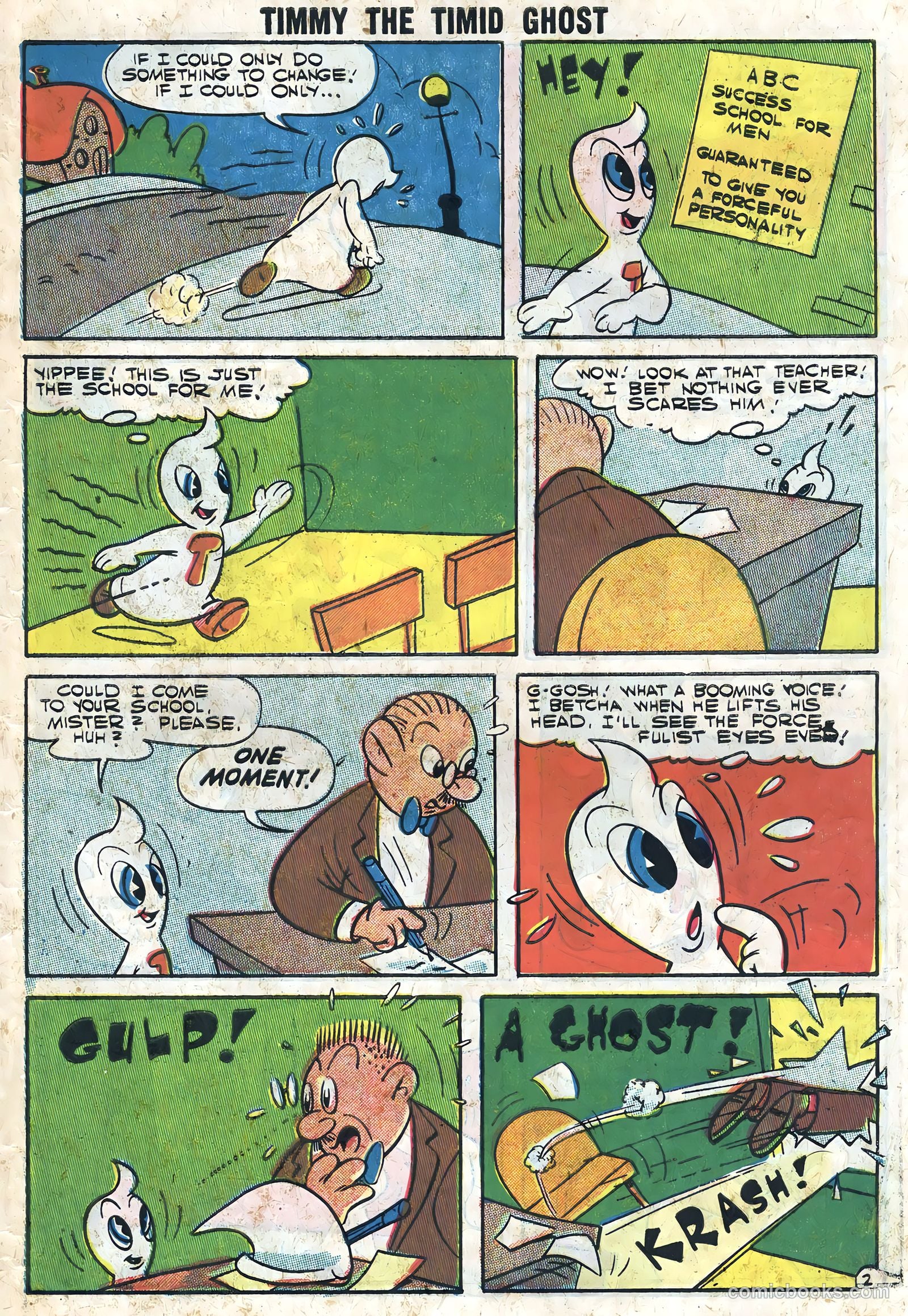 Timmy the Timid Ghost #9 (1957) — page 31 of 36