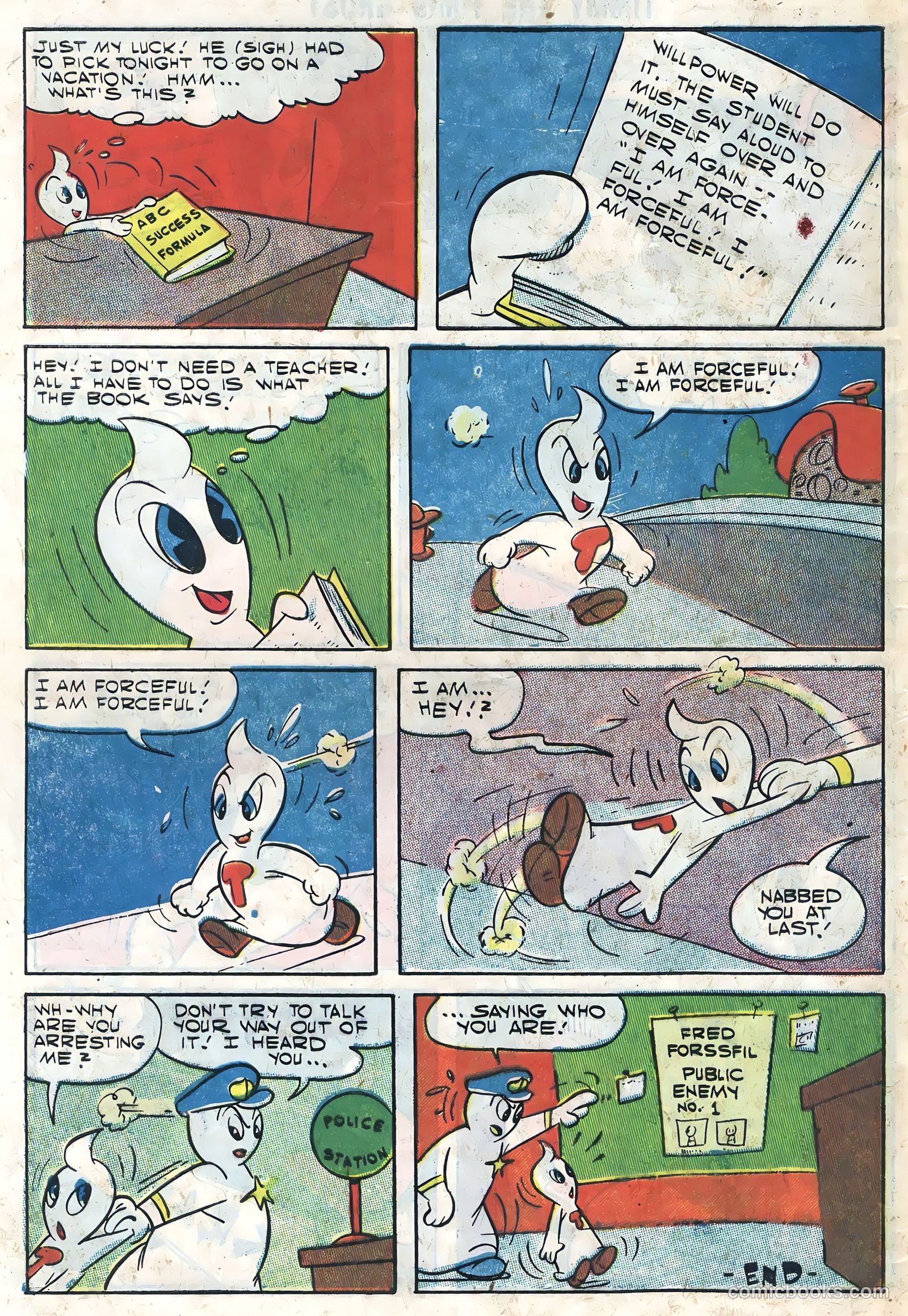 Timmy the Timid Ghost #9 (1957) — page 32 of 36
